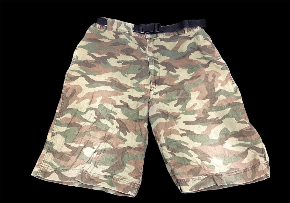 Quicksilver Quicksilver Short Pant Camo Design Camouflage Streetwear Size US 30 / EU 46 - 1 Thumbnail