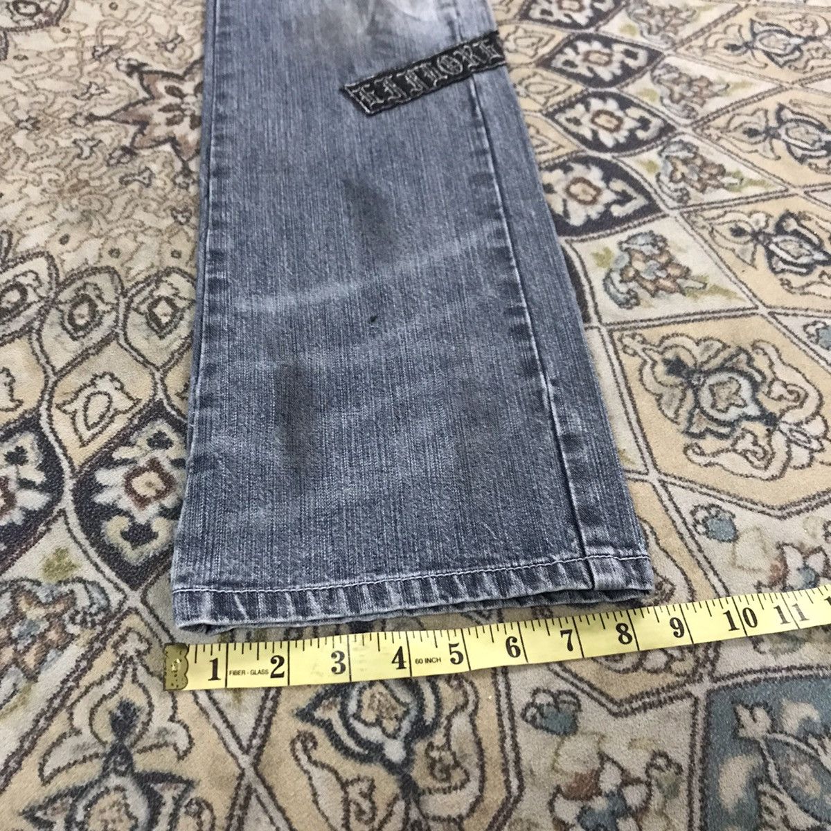 In The Attic IN THE ATTIC Distressed Denim Dirty Patches Jeans Size US 34 / EU 50 - 20 Thumbnail