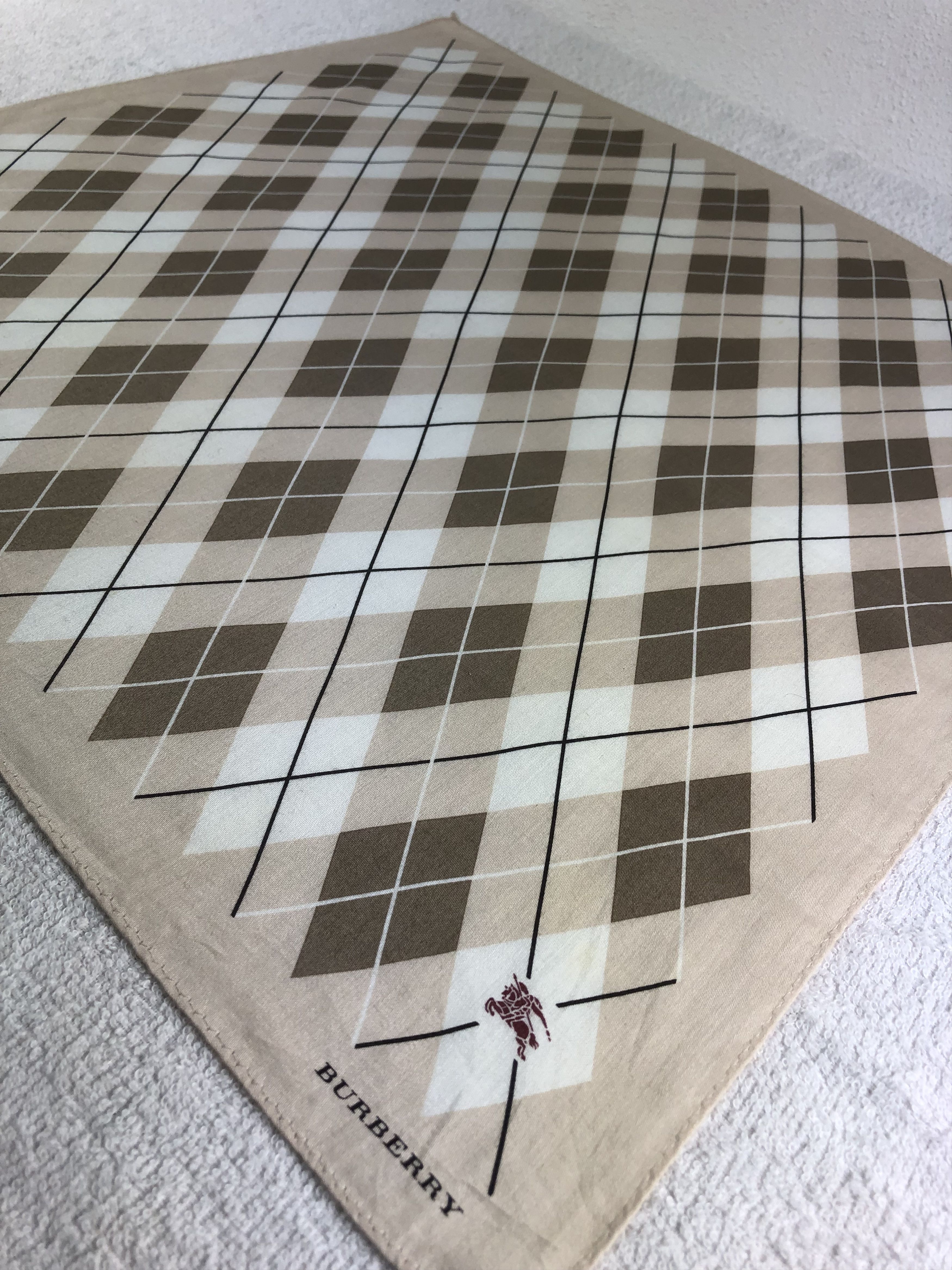 Burberry Burberry Handkerchief / Bandana / Neckerchief C288 Size ONE SIZE - 4 Thumbnail
