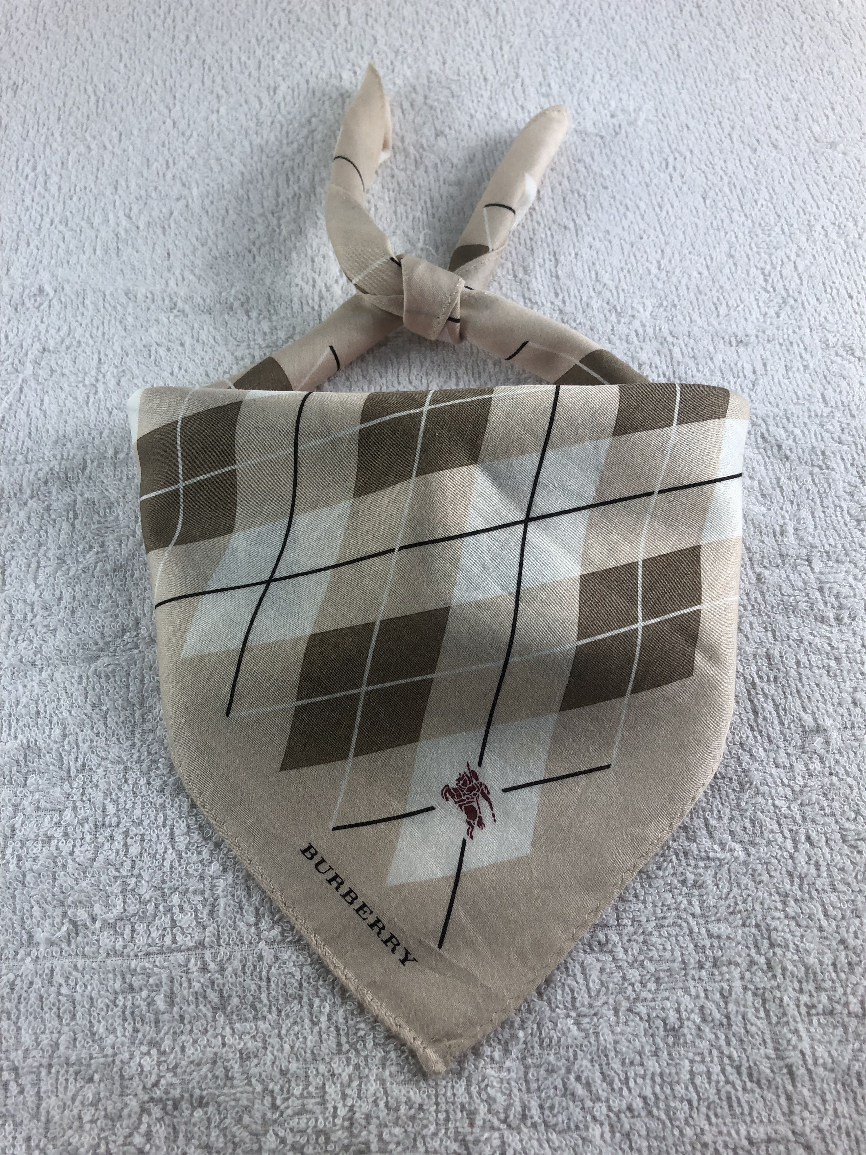 Burberry Burberry Handkerchief / Bandana / Neckerchief C288 Size ONE SIZE - 1 Thumbnail