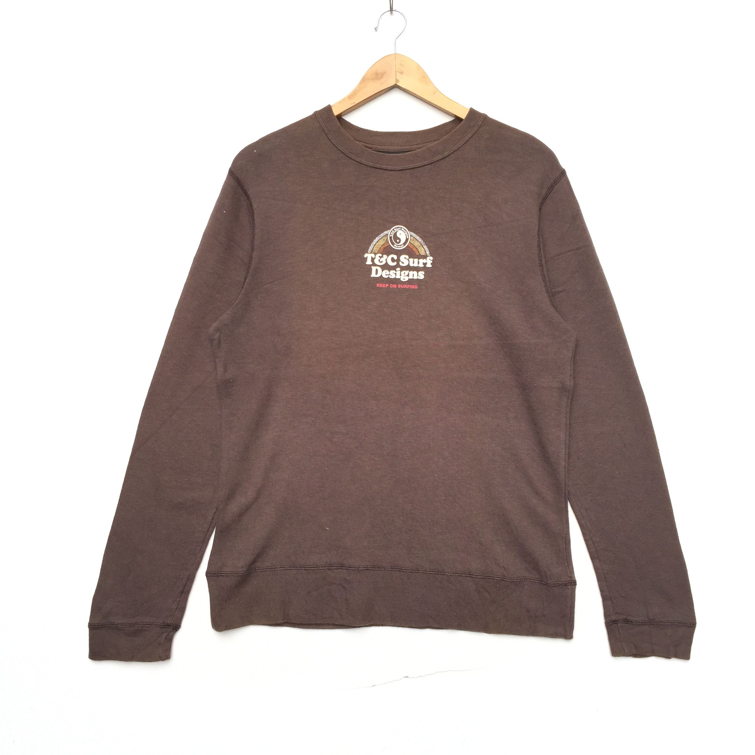 Vintage Vintage T&C Surf Sweatshirt Fashion Basketball Design Size US M / EU 48-50 / 2 - 4 Thumbnail