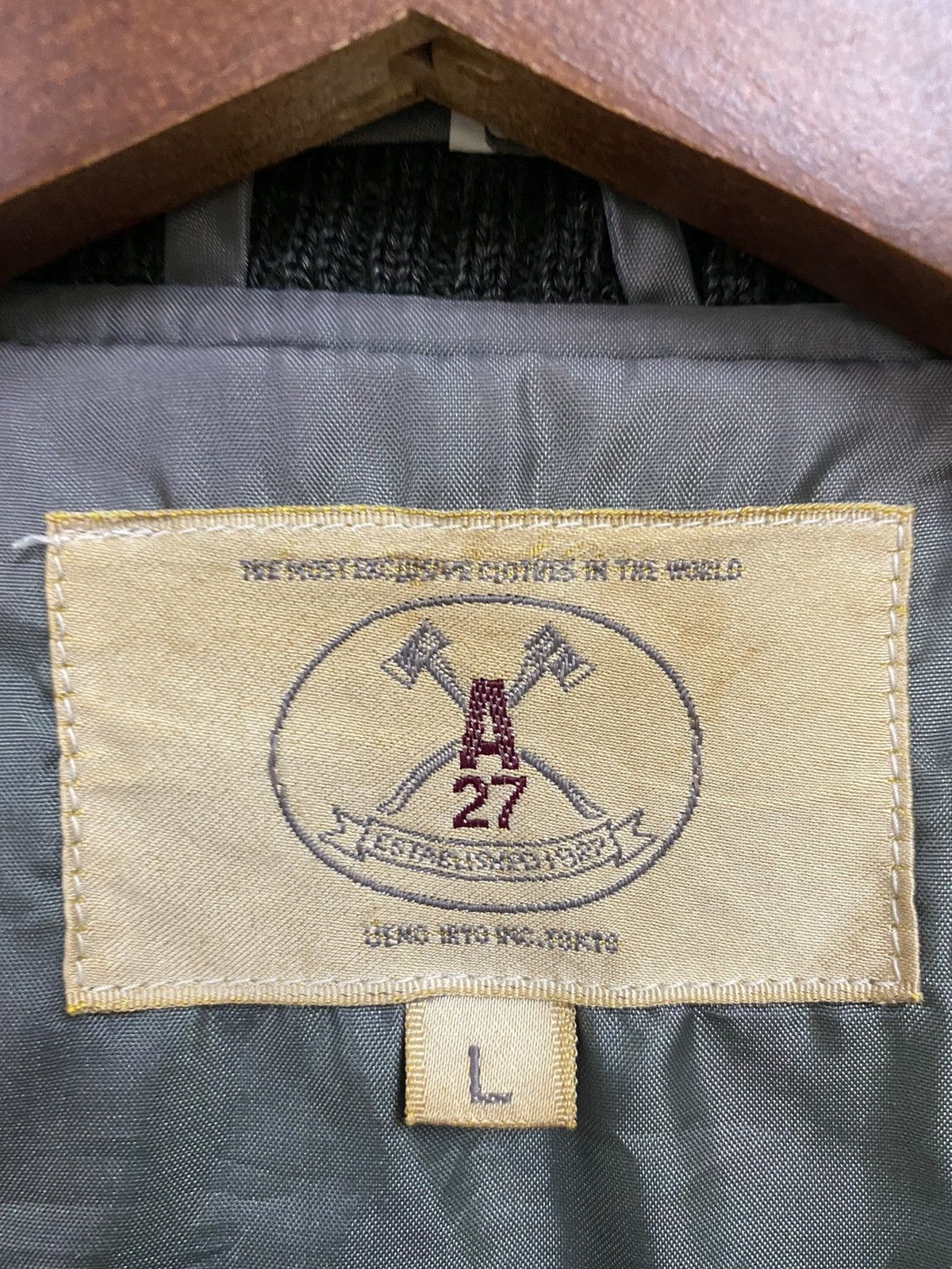Japanese Brand × Vintage Vintage Wool Varsity Jacket Size US L / EU 52-54 / 3 - 7 Thumbnail