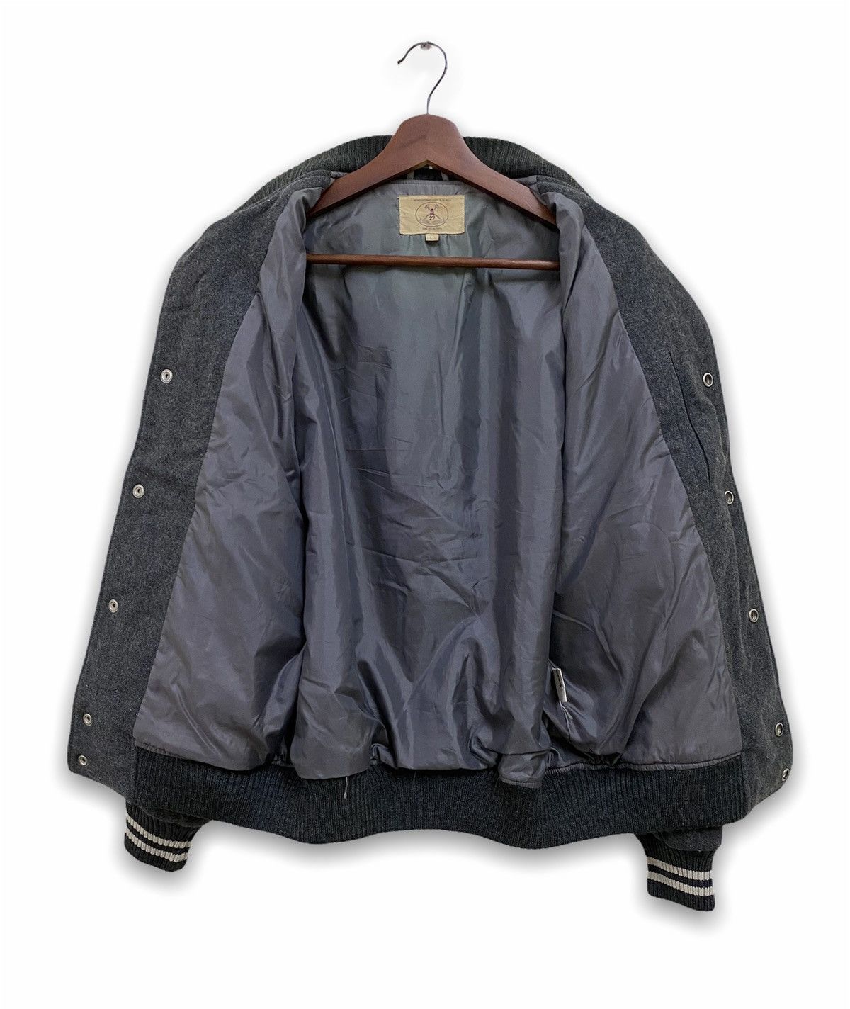 Japanese Brand × Vintage Vintage Wool Varsity Jacket Size US L / EU 52-54 / 3 - 5 Thumbnail