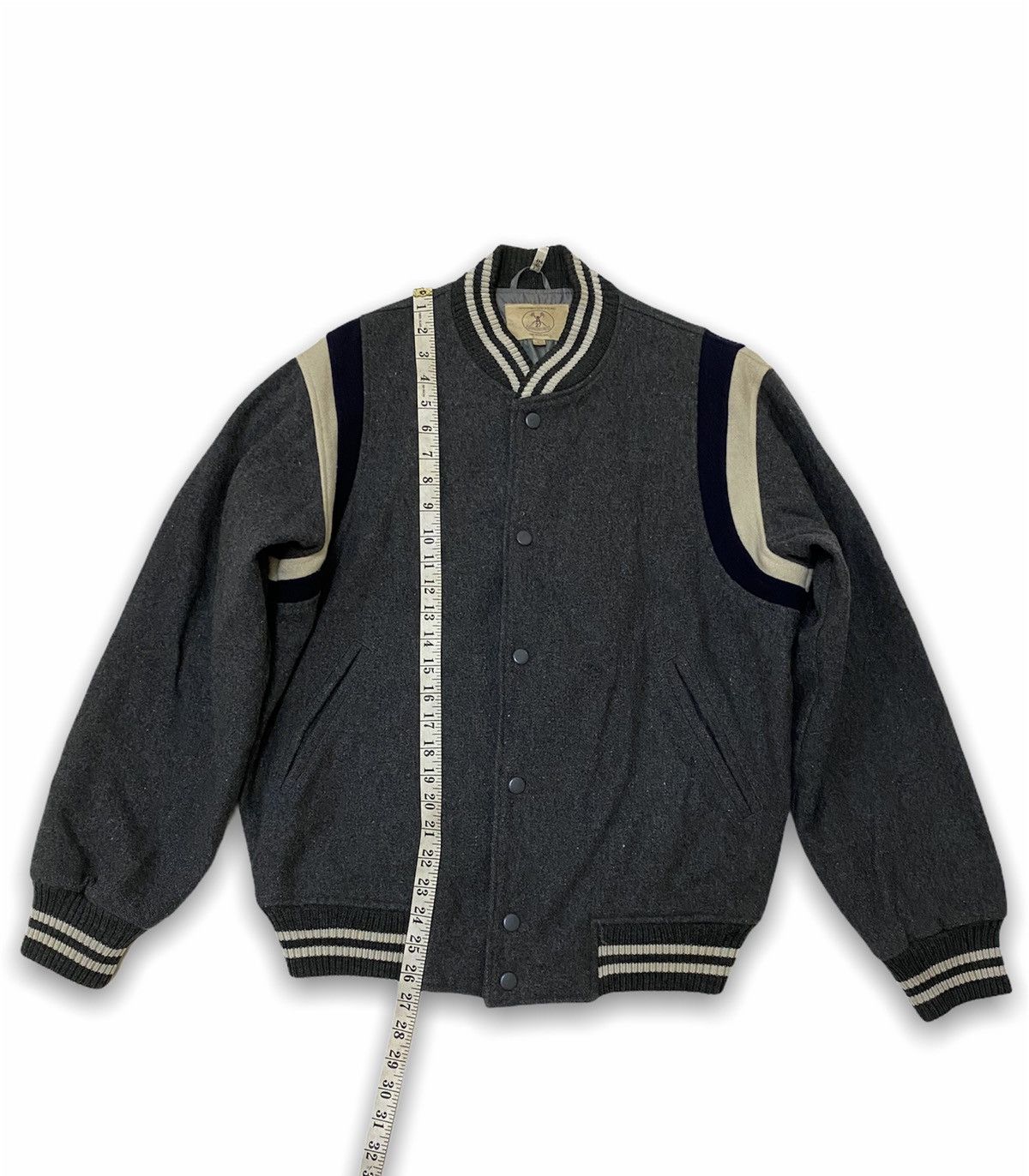Japanese Brand × Vintage Vintage Wool Varsity Jacket Size US L / EU 52-54 / 3 - 10 Thumbnail