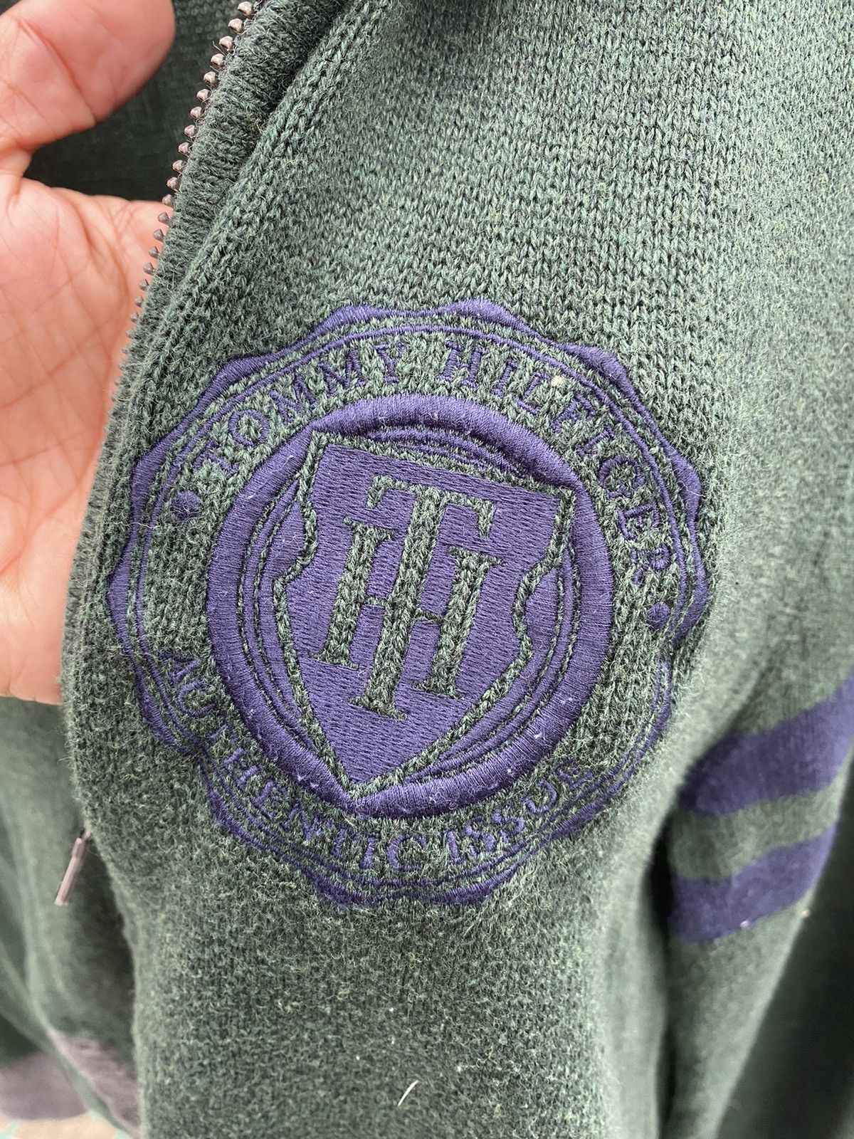 Tommy Hilfiger Tommy Hilfiger Zip up Sweater Size M / US 6-8 / IT 42-44 - 6 Thumbnail