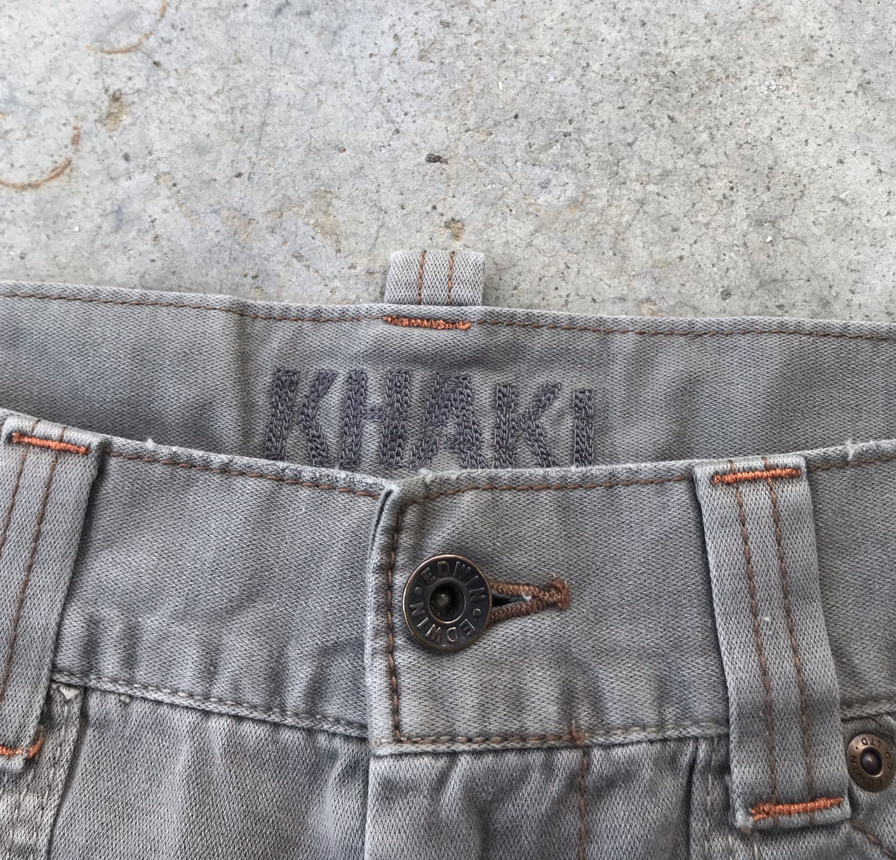 Edwin Edwin khaki pants buckle back 32x30 Size US 32 / EU 48 - 3 Thumbnail