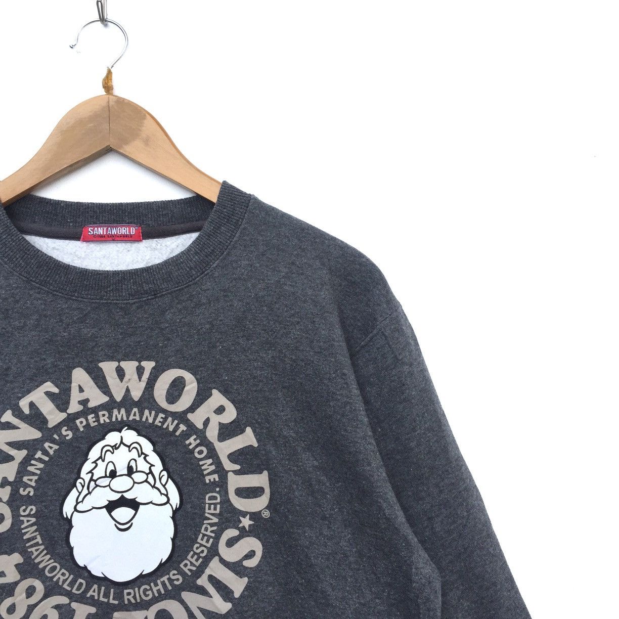 Vintage Vintage Santa World spell out nice design Streetwear Size US M / EU 48-50 / 2 - 2 Thumbnail