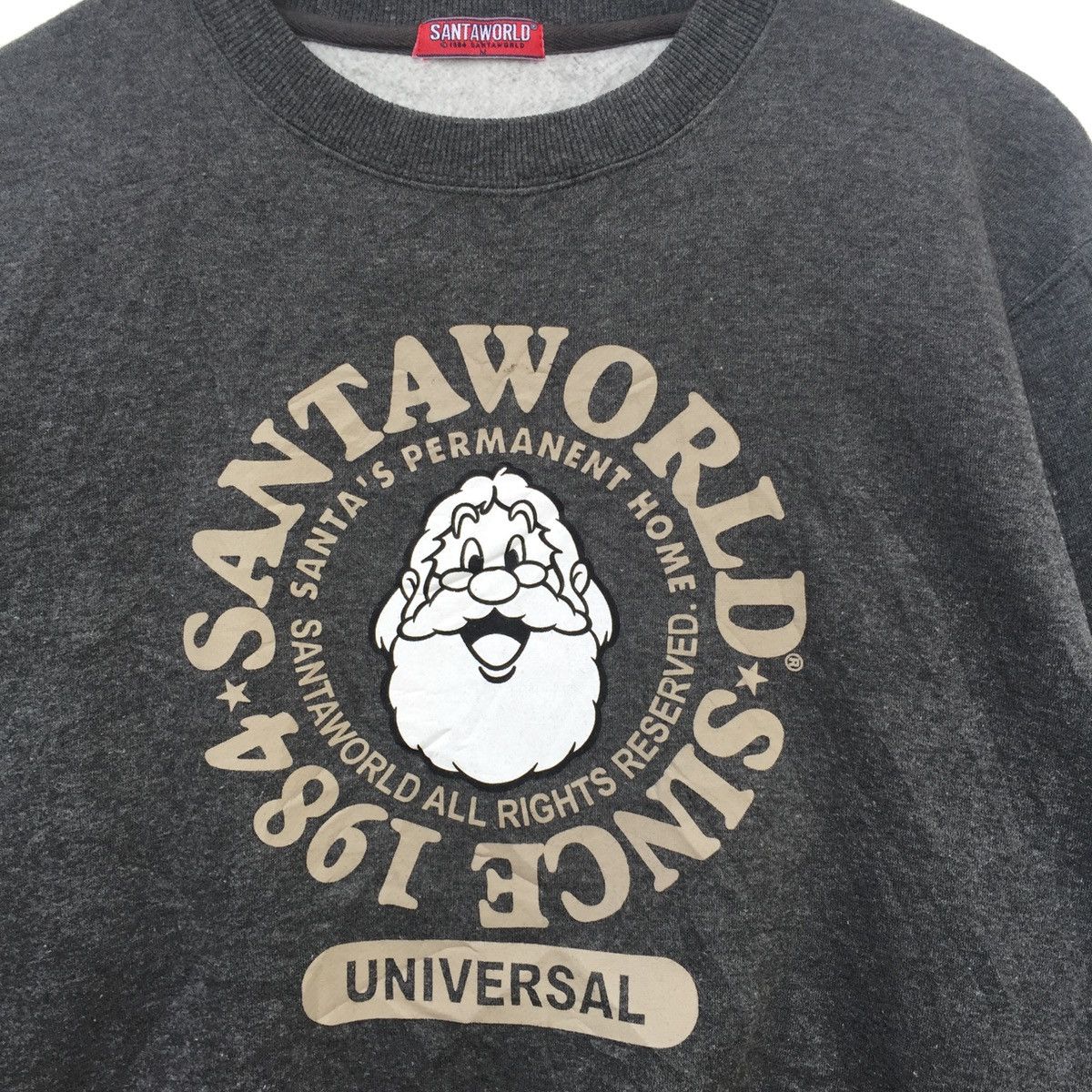 Vintage Vintage Santa World spell out nice design Streetwear Size US M / EU 48-50 / 2 - 3 Thumbnail
