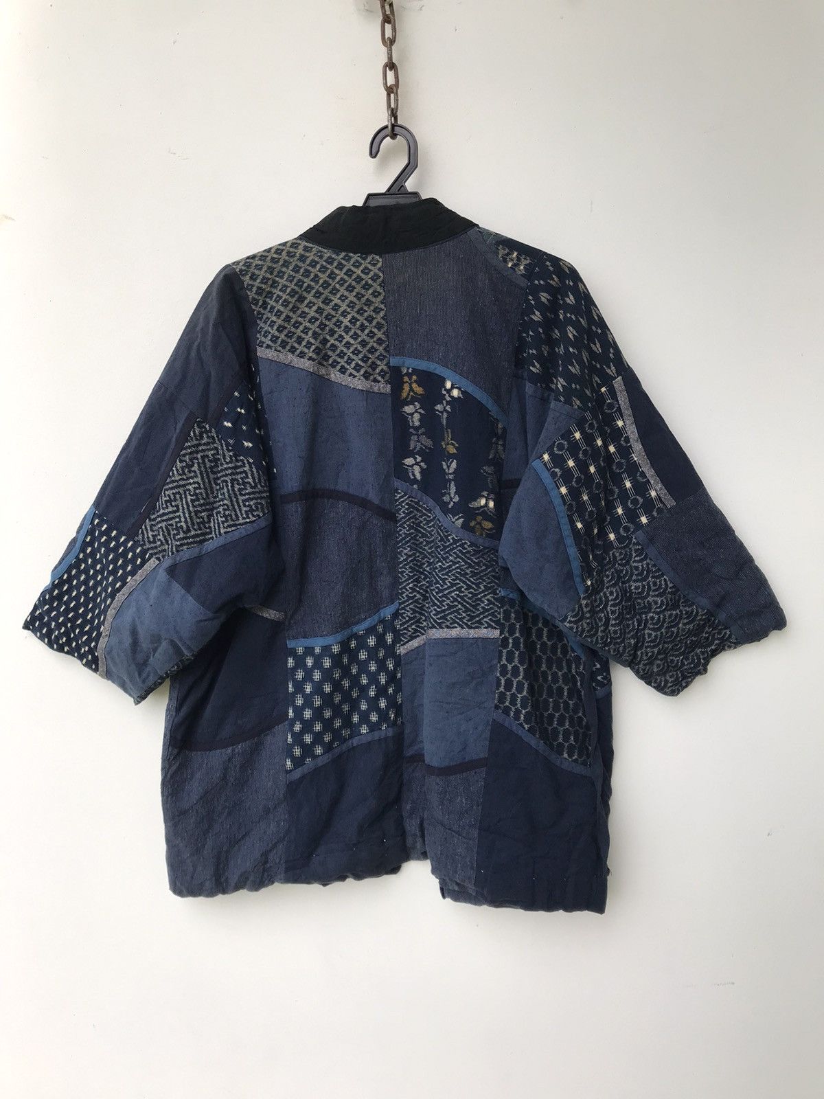 Japanese Brand VISVIM STYLE KIMONO JAPAN PATCWORK BY GIEMONKAN RARE Size US M / EU 48-50 / 2 - 3 Thumbnail