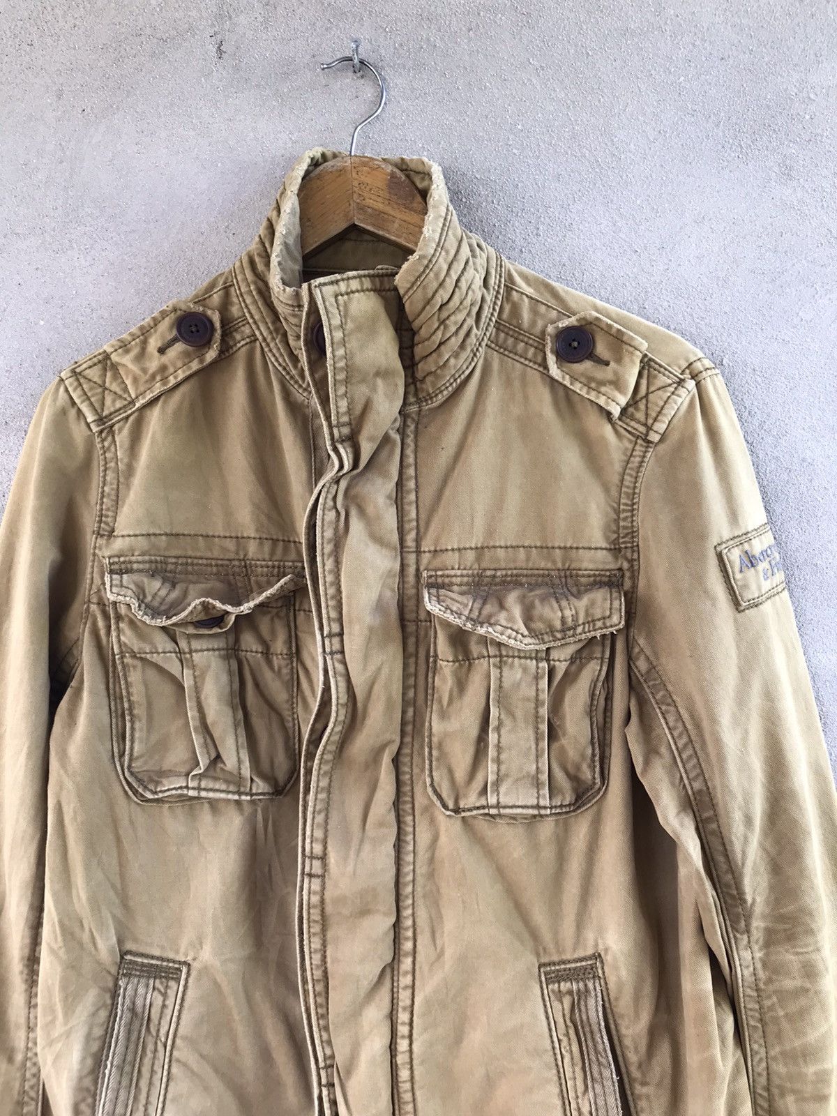Abercrombie & Fitch RARE ABERCROMBIE N FITCH JACKET MILITARY STYLE Size US M / EU 48-50 / 2 - 5 Thumbnail