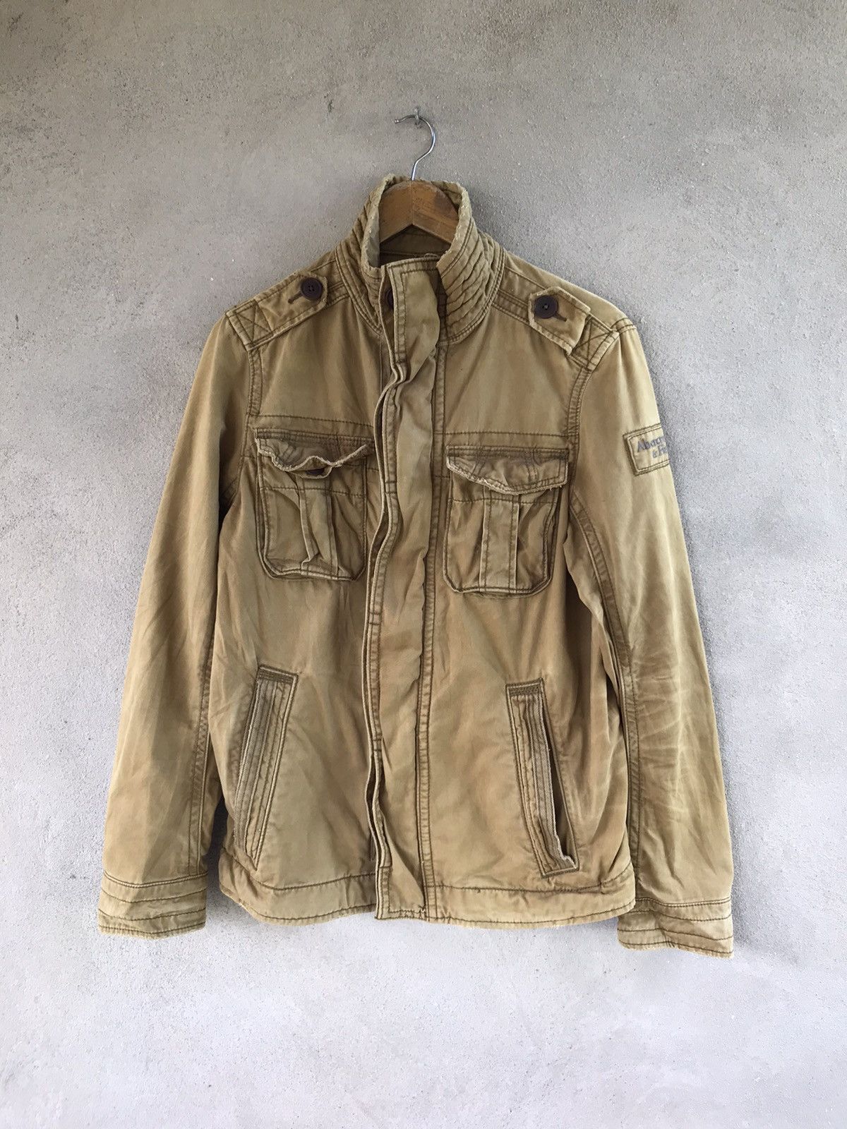 Abercrombie & Fitch RARE ABERCROMBIE N FITCH JACKET MILITARY STYLE Size US M / EU 48-50 / 2 - 2 Thumbnail