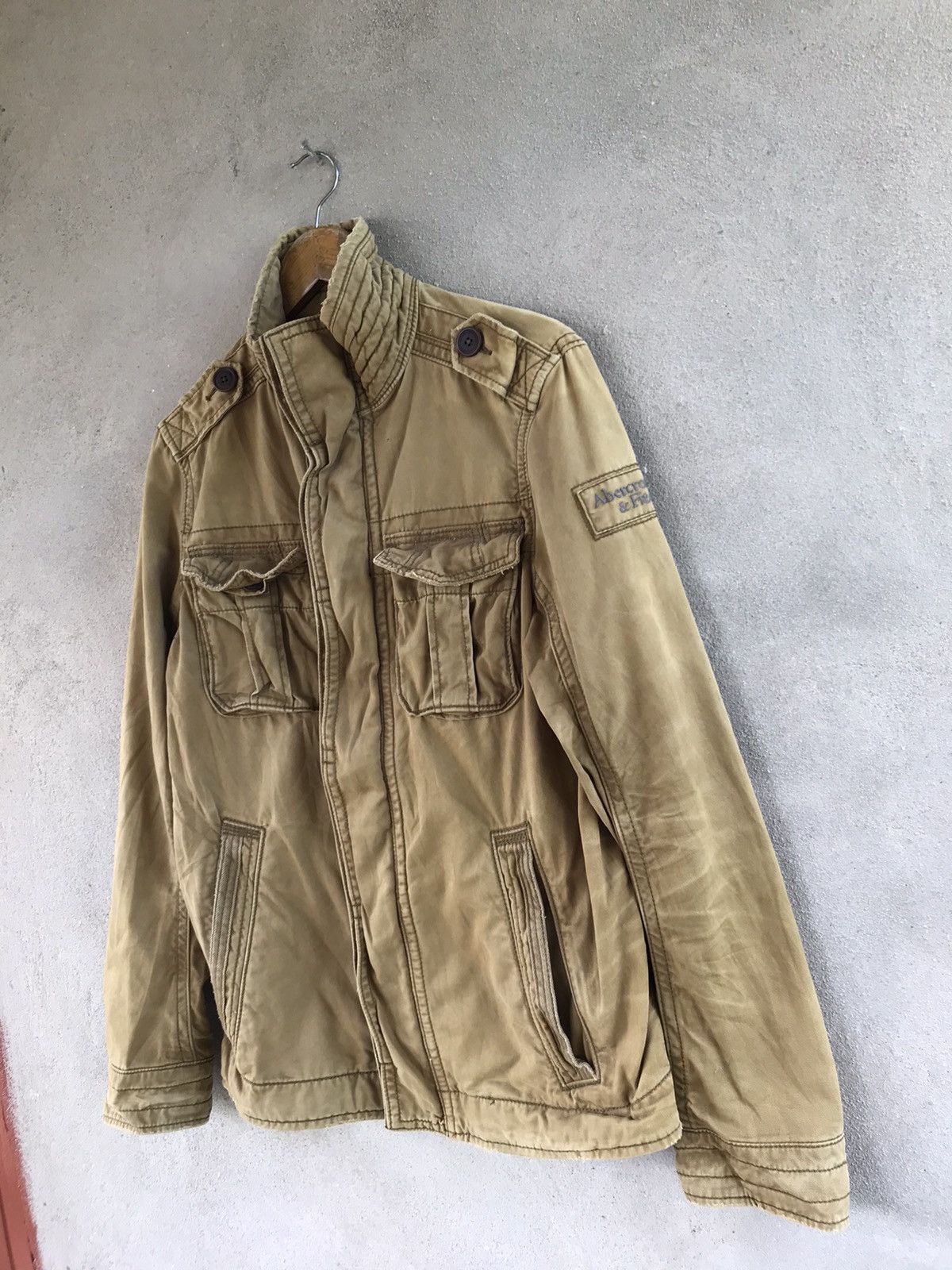 Abercrombie & Fitch RARE ABERCROMBIE N FITCH JACKET MILITARY STYLE Size US M / EU 48-50 / 2 - 3 Thumbnail