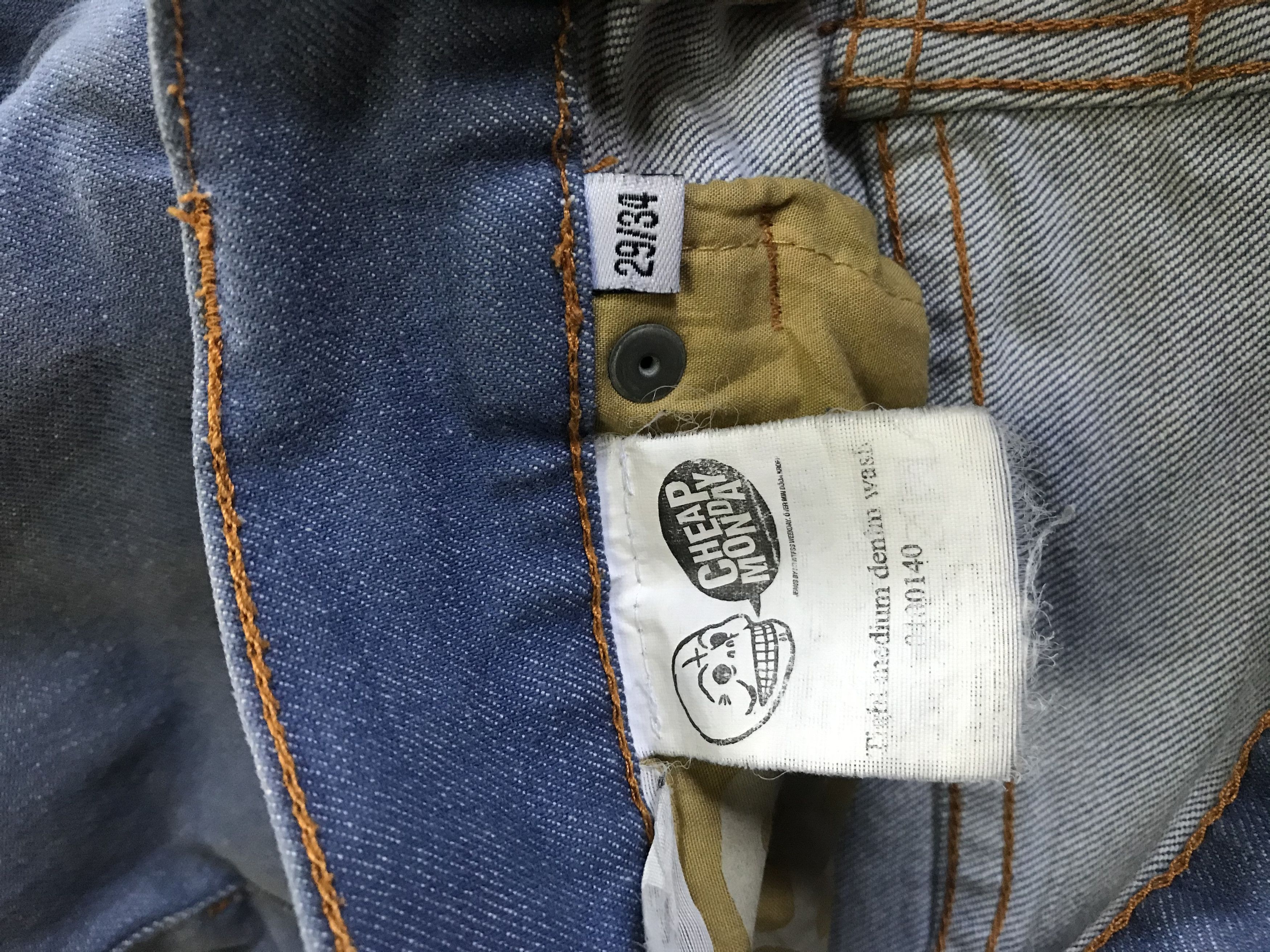Cheap Monday Cheap monday denim jeans 29x28 Size US 29 - 6 Thumbnail