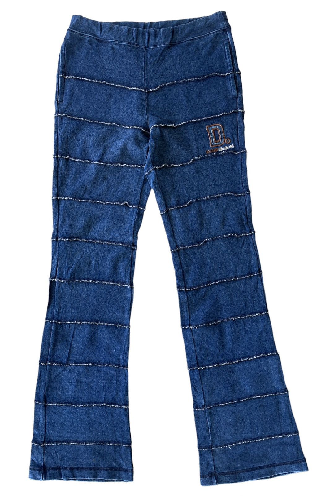 Japanese Brand RARE !! JAPANESE DRAWSTRING DARK BLUE PANTS Size US 32 / EU 48 - 1 Thumbnail