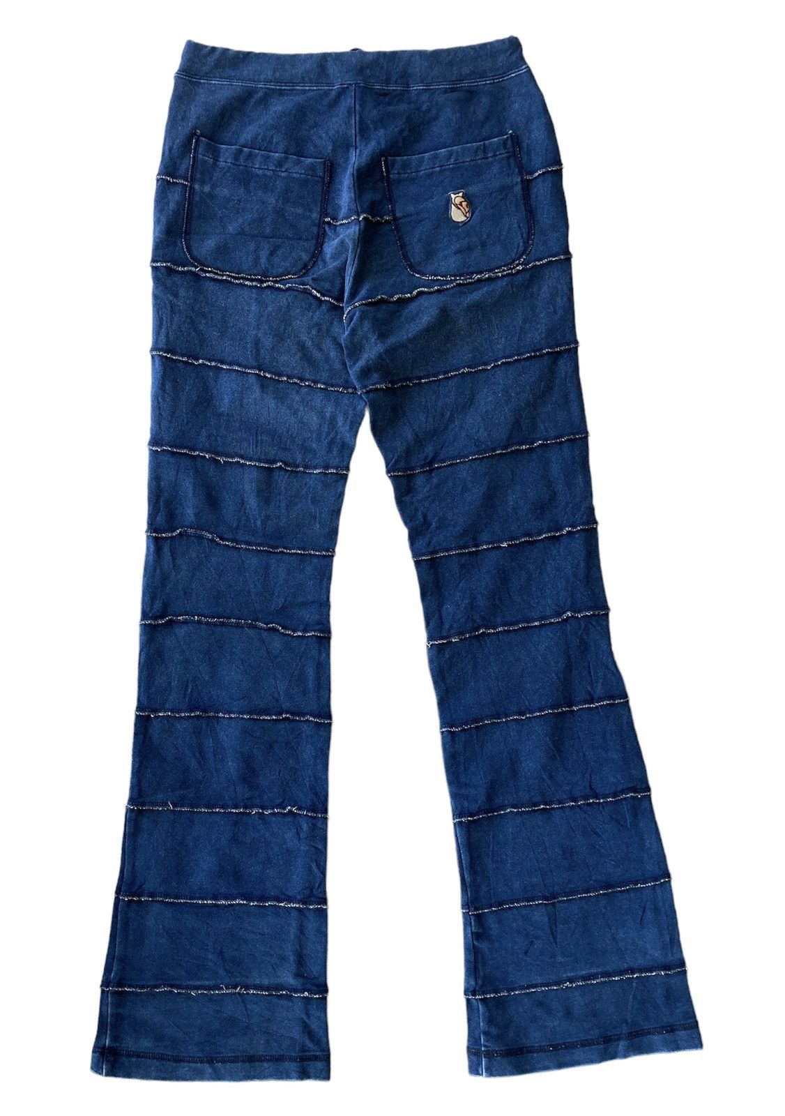Japanese Brand RARE !! JAPANESE DRAWSTRING DARK BLUE PANTS Size US 32 / EU 48 - 4 Thumbnail