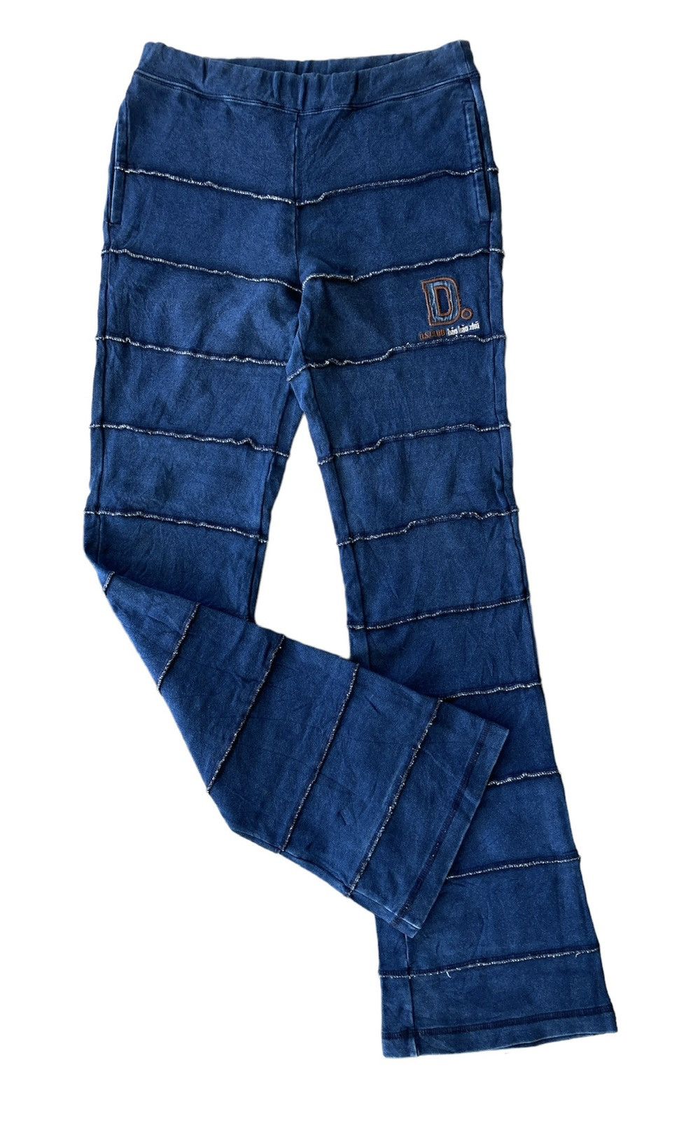 Japanese Brand RARE !! JAPANESE DRAWSTRING DARK BLUE PANTS Size US 32 / EU 48 - 2 Thumbnail