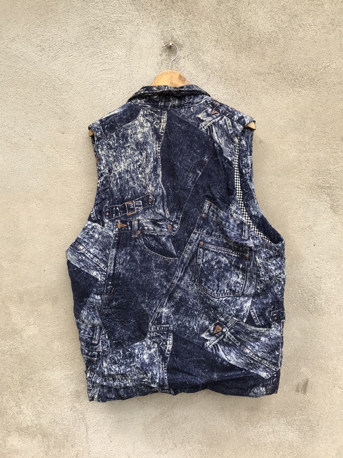Indigo × Japanese Brand hanten indigo kimono sleeveless Size US L / EU 52-54 / 3 - 4 Thumbnail
