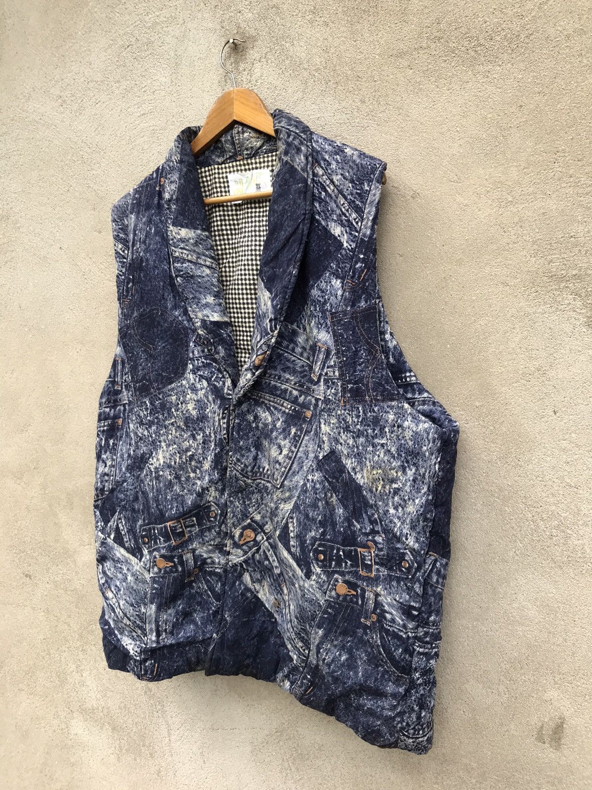 Indigo × Japanese Brand hanten indigo kimono sleeveless Size US L / EU 52-54 / 3 - 3 Thumbnail