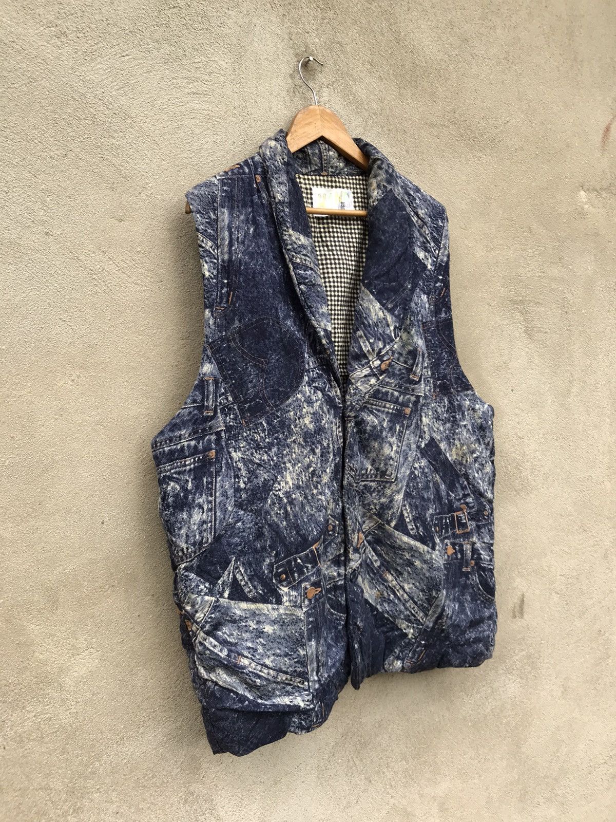 Indigo × Japanese Brand hanten indigo kimono sleeveless Size US L / EU 52-54 / 3 - 5 Thumbnail