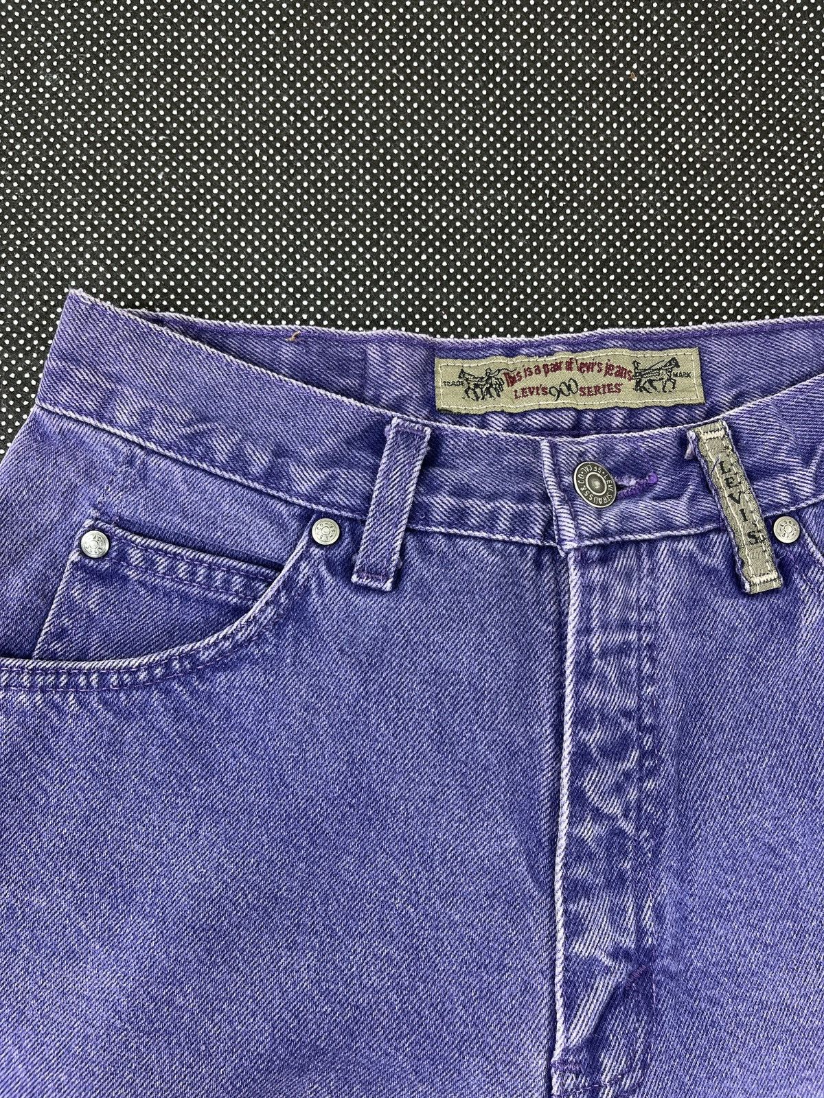 Levi's 90s Vintage Levis 901 High Waisted Jeans - J226 Size 27" / US 4 / IT 40 - 5 Thumbnail