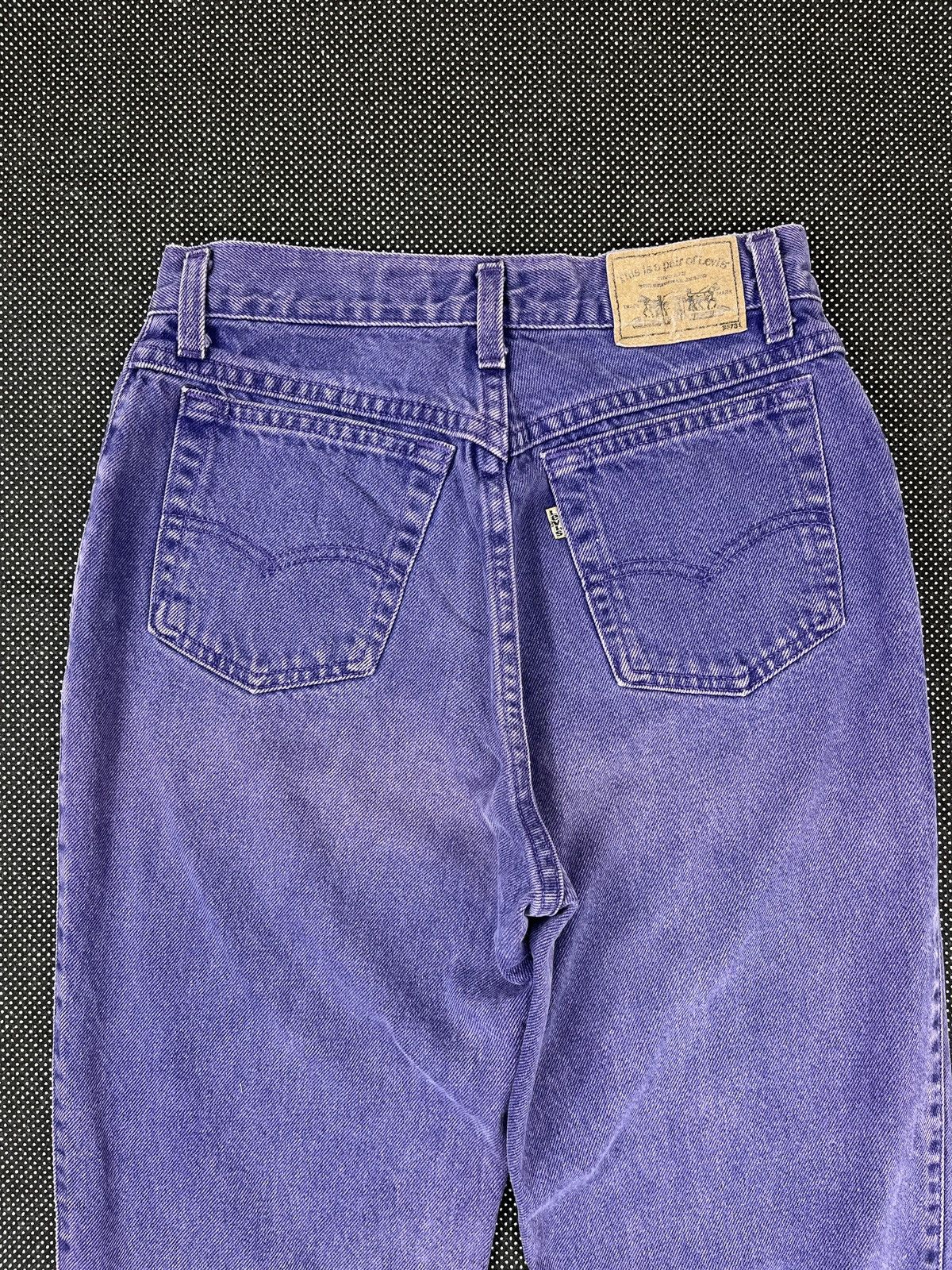 Levi's 90s Vintage Levis 901 High Waisted Jeans - J226 Size 27" / US 4 / IT 40 - 4 Thumbnail