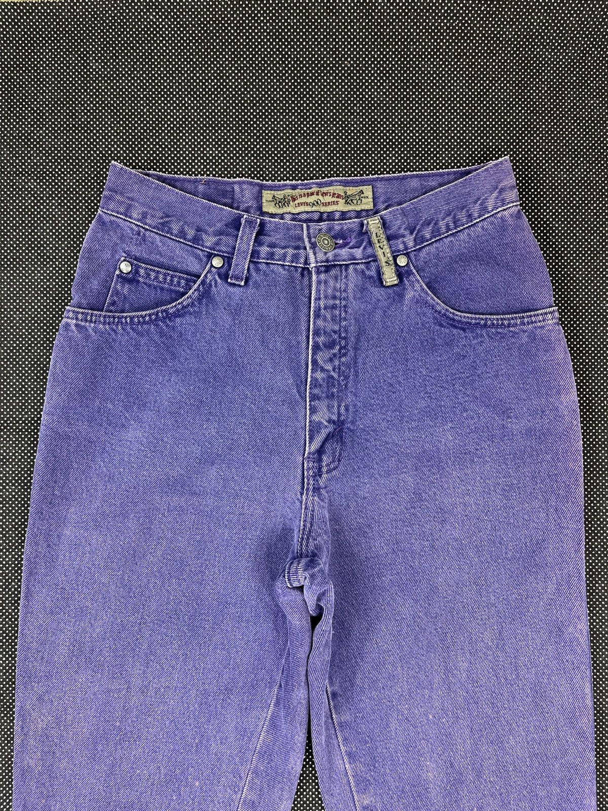 Levi's 90s Vintage Levis 901 High Waisted Jeans - J226 Size 27" / US 4 / IT 40 - 3 Thumbnail