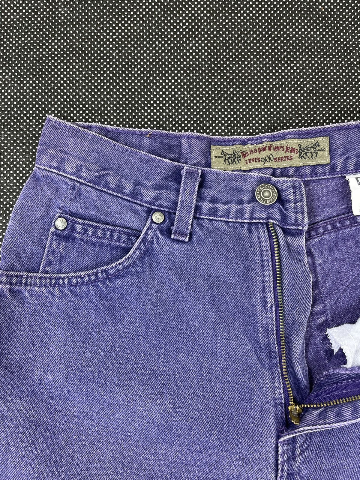 Levi's 90s Vintage Levis 901 High Waisted Jeans - J226 Size 27" / US 4 / IT 40 - 9 Thumbnail