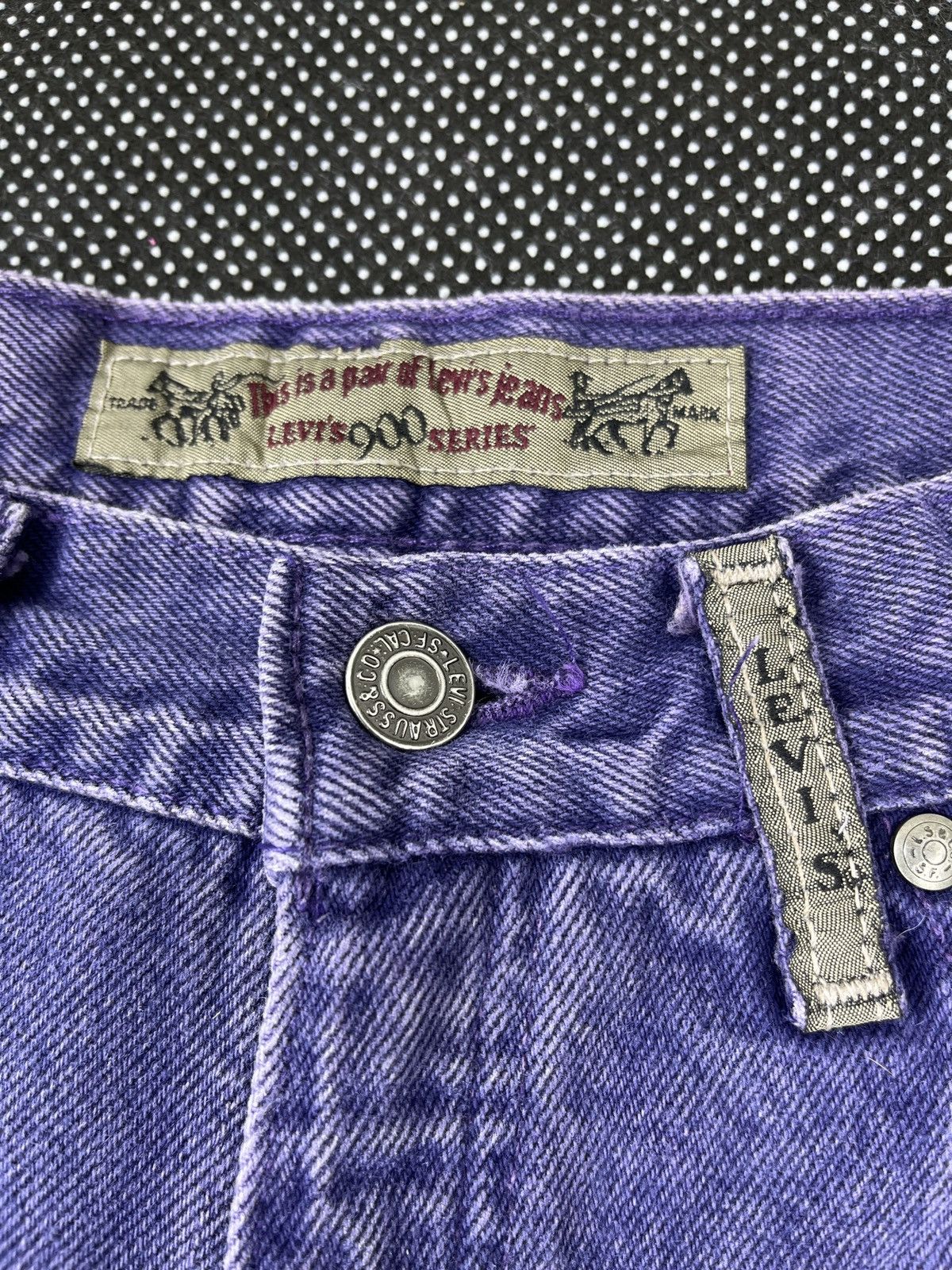 Levi's 90s Vintage Levis 901 High Waisted Jeans - J226 Size 27" / US 4 / IT 40 - 6 Thumbnail
