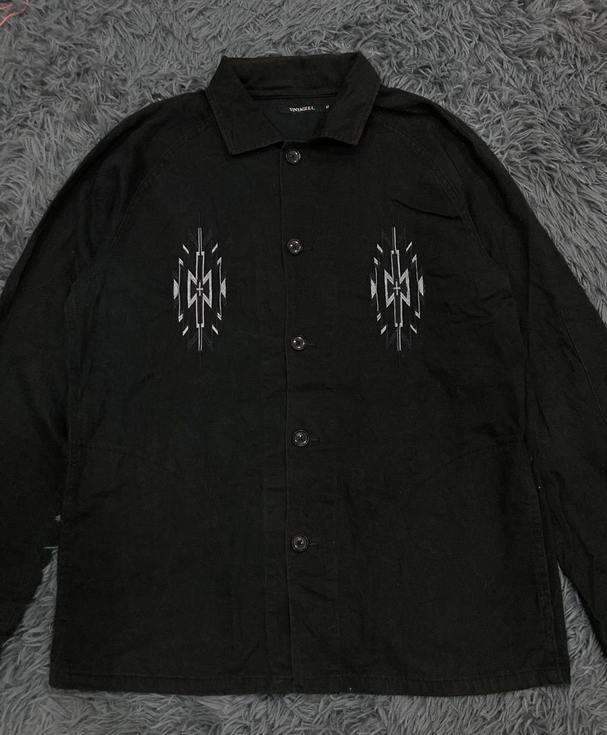 Japanese Brand Vintage Navajo Native Jacket Size US M / EU 48-50 / 2 - 2 Thumbnail
