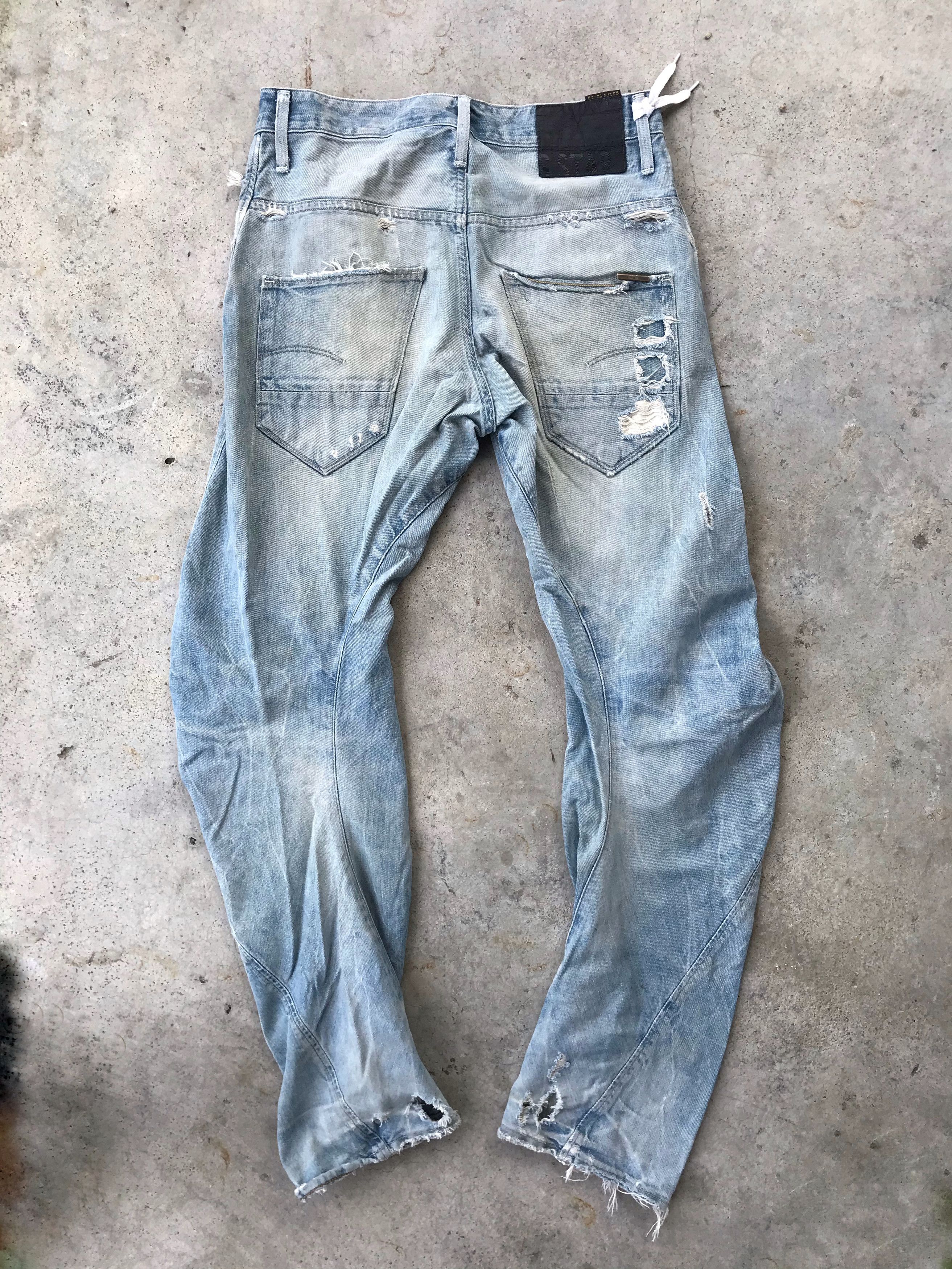 G-Star G-star flared light wash denim jeans 30x31 Size US 30 / EU 46 - 3 Thumbnail