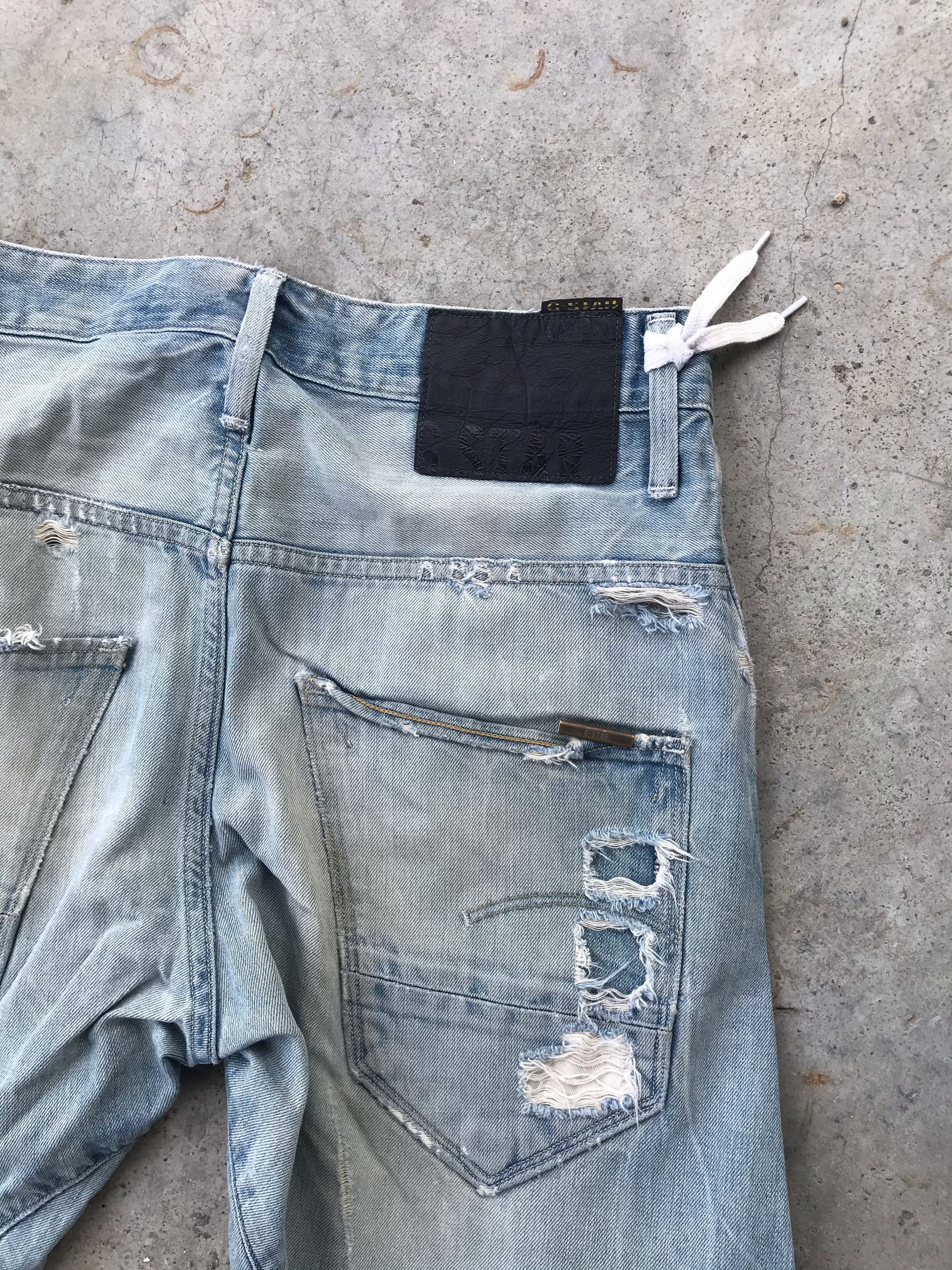 G-Star G-star flared light wash denim jeans 30x31 Size US 30 / EU 46 - 4 Thumbnail