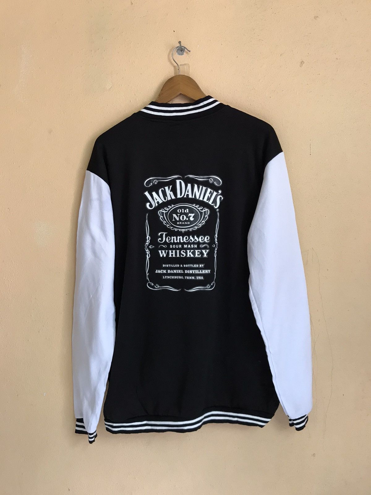 Vintage VINTAGE JACK DANIELS OLD TIME VARSITY STYLE JACKET Size US L / EU 52-54 / 3 - 4 Thumbnail