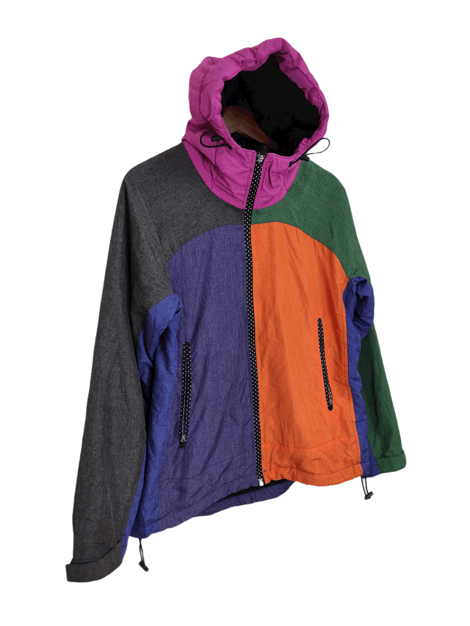Japanese Brand × Vintage Japanese Brand Multicolour Hoodie Jacket Size US M / EU 48-50 / 2 - 2 Thumbnail