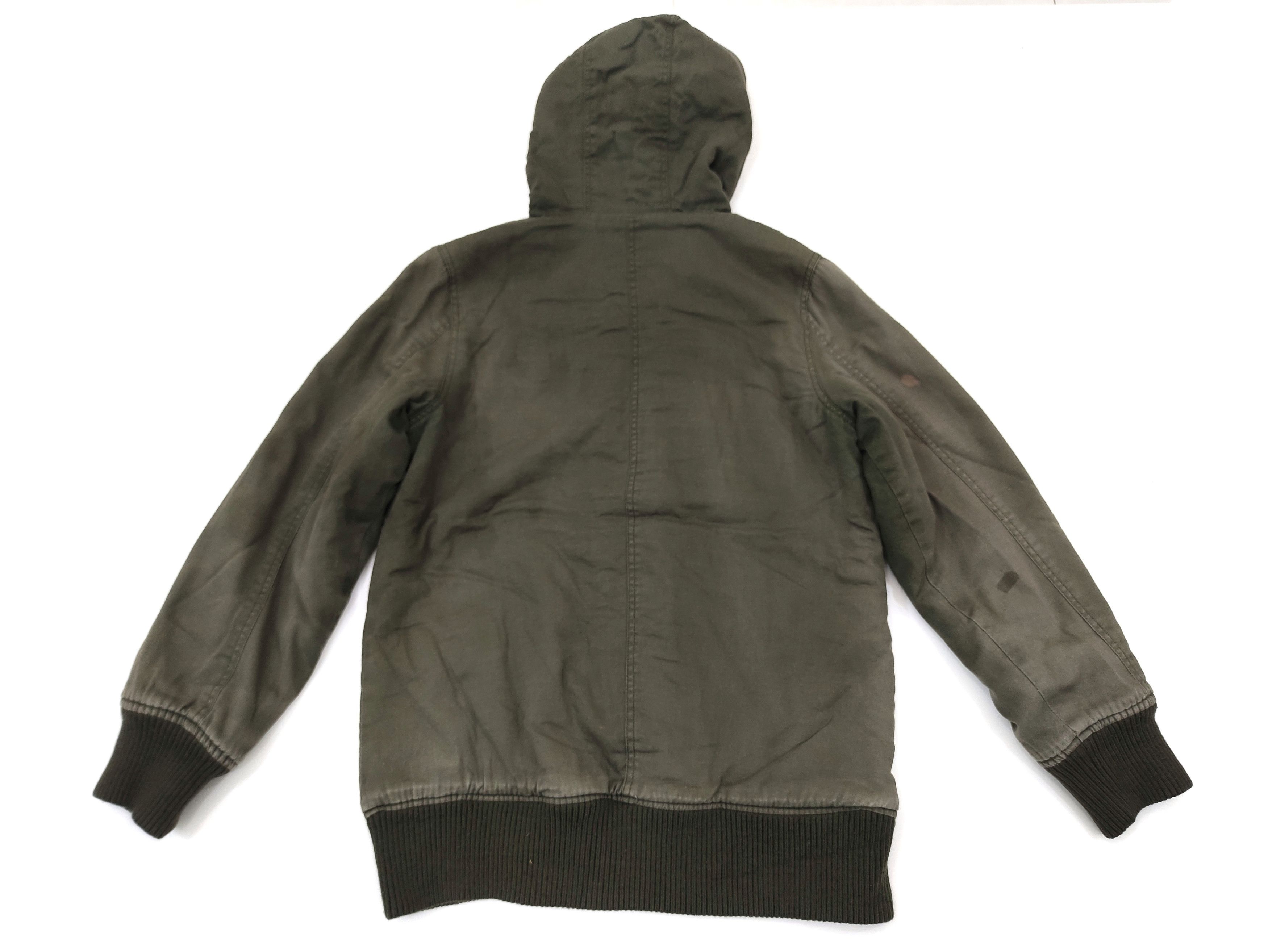 Japanese Brand Japanese Brand Clef De Sol Military Hoodie Green Jacket Size US M / EU 48-50 / 2 - 2 Thumbnail