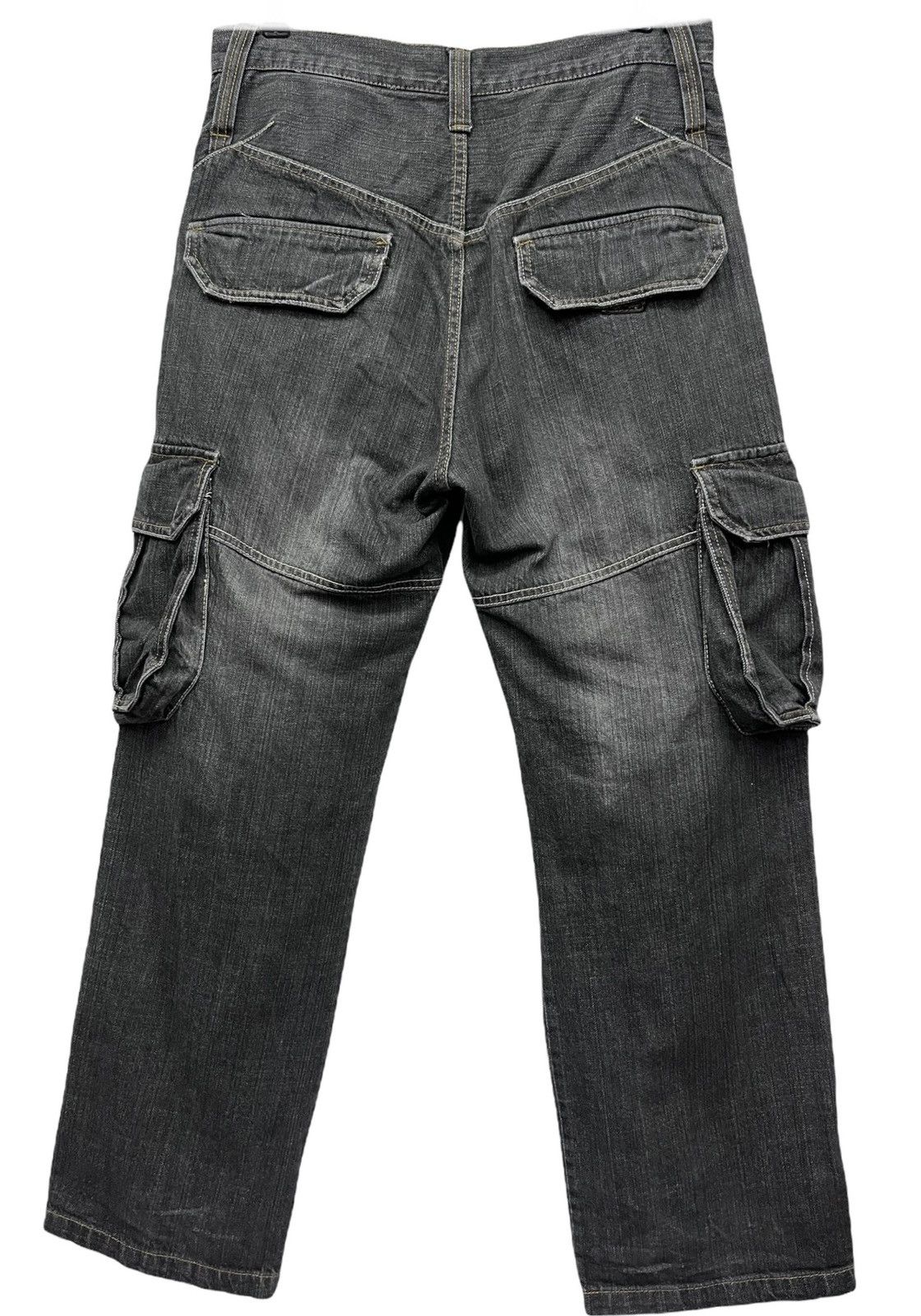 Serica JACKSERIKA Expert Artist Work Embossed SpellOut Baggy Cargo Size US 32 / EU 48 - 6 Thumbnail