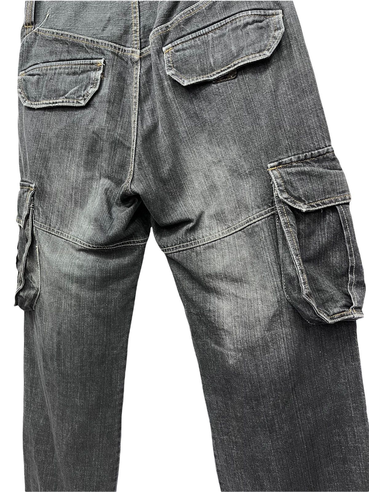 Serica JACKSERIKA Expert Artist Work Embossed SpellOut Baggy Cargo Size US 32 / EU 48 - 7 Thumbnail