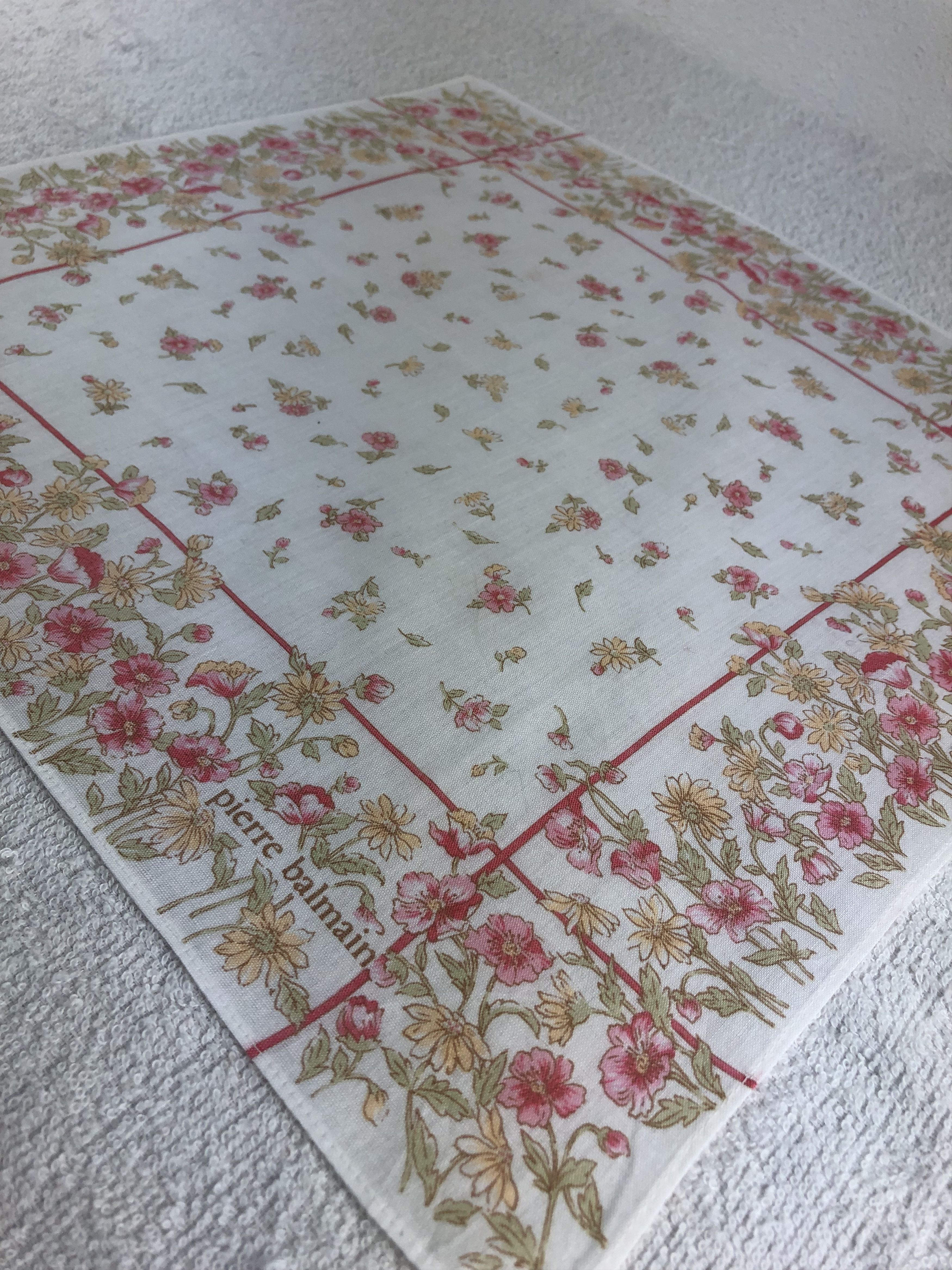 Pierre Balmain Pierre Balmain Handkerchief / Bandana / Neckerchief C278 Size ONE SIZE - 4 Thumbnail