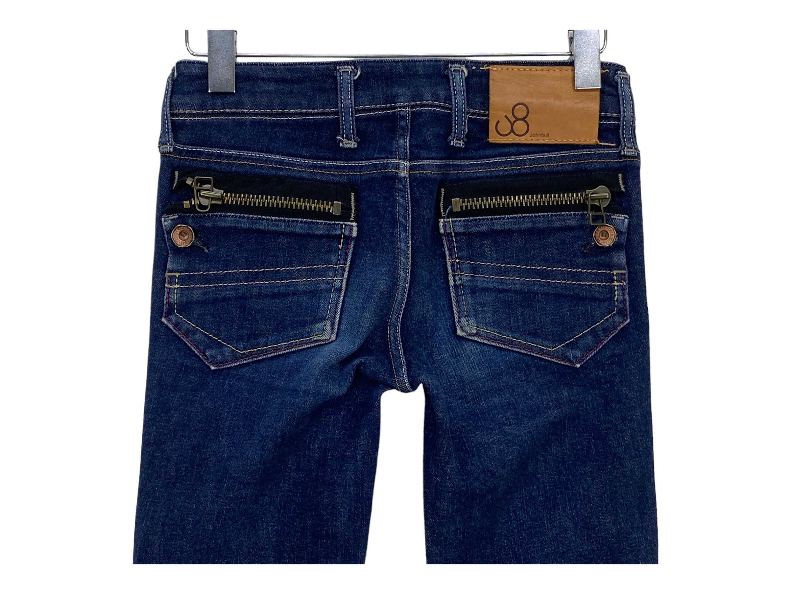 Johnbull John Bull Flare Jeans Distressed Japanese Brand Jeans Size 26" / US 2 / IT 38 - 6 Thumbnail