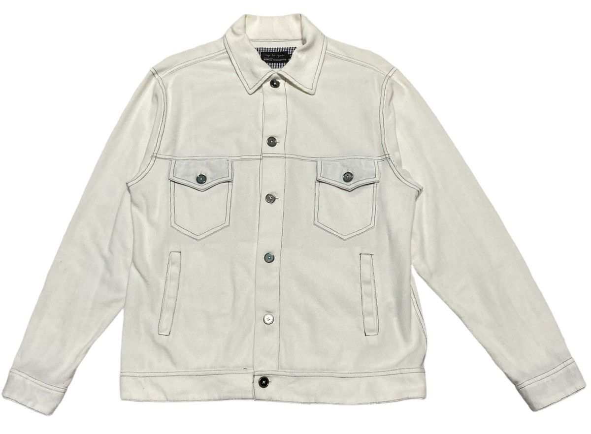 Japanese Brand × Kansai Yamamoto KANSAI YAMAMOTO BUTTON UP LIGHT JACKET Size US M / EU 48-50 / 2 - 1 Thumbnail