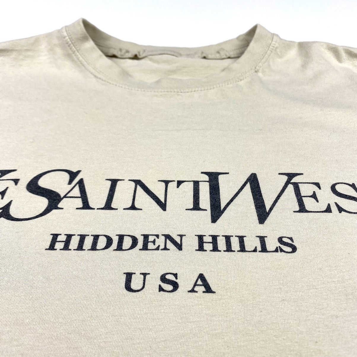 Rap Tees Vintage Kanye West “Ye Saint West” Tour T Shirt Size US M / EU 48-50 / 2 - 4 Thumbnail
