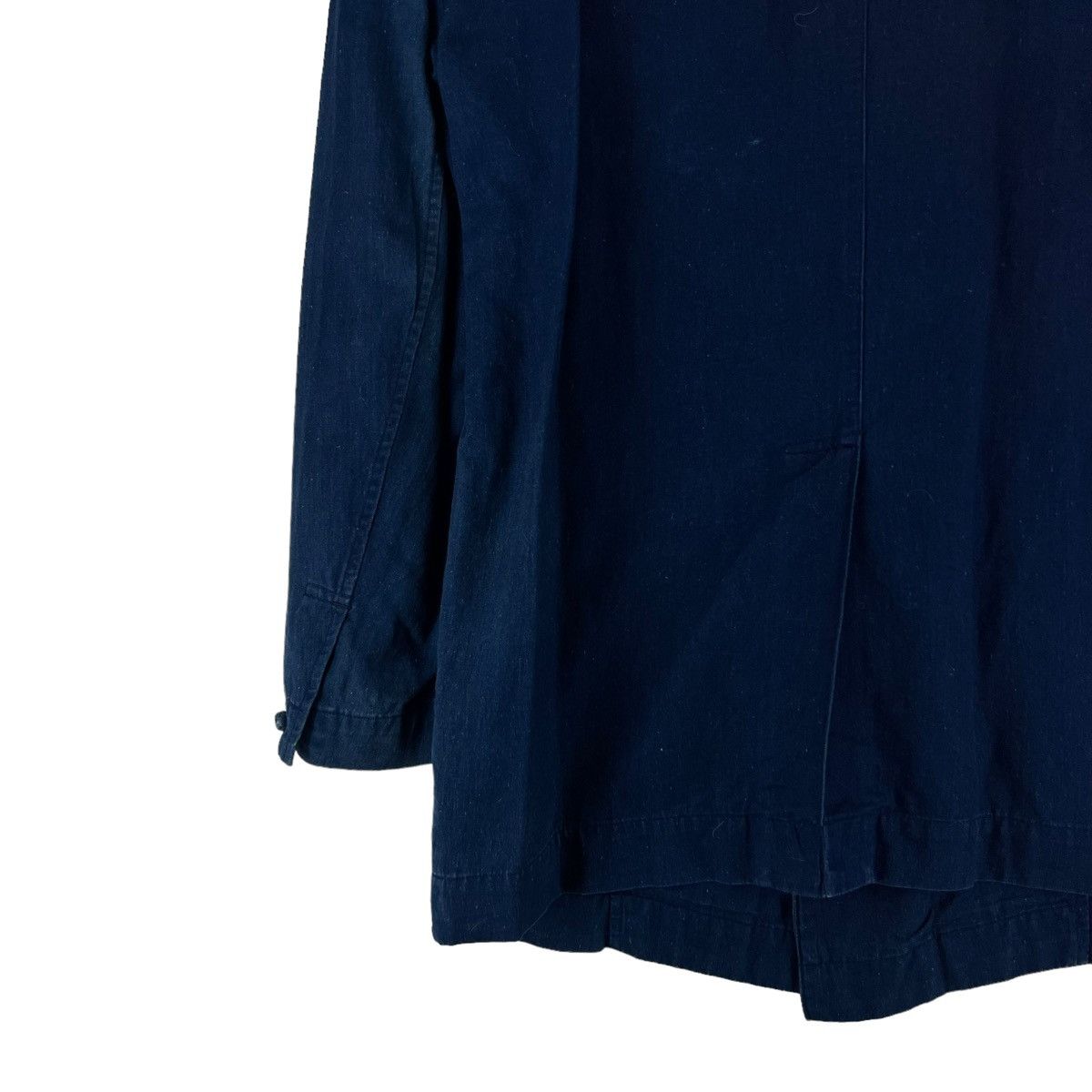 Issey Miyake ISSEY MIYAKE MEN INDIGO BLUE MANDARIN JACKET JAPAN MADE Size US S / EU 44-46 / 1 - 11 Thumbnail