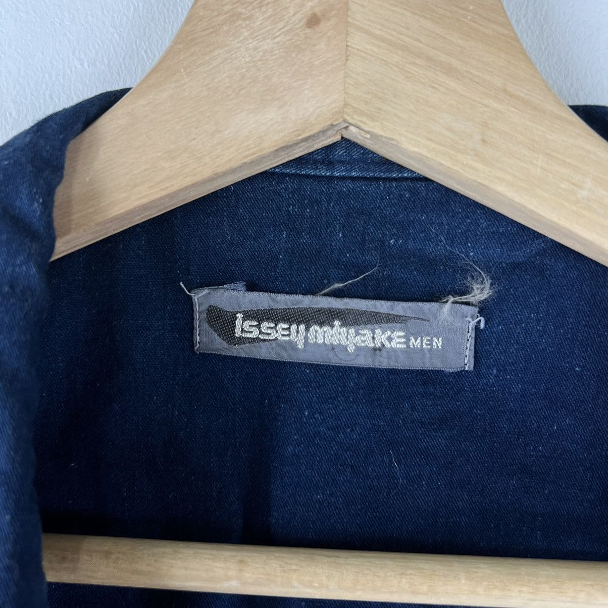 Issey Miyake ISSEY MIYAKE MEN INDIGO BLUE MANDARIN JACKET JAPAN MADE Size US S / EU 44-46 / 1 - 12 Thumbnail