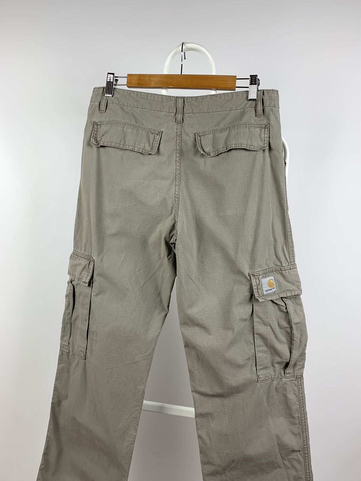 Carhartt 90s Vintage Carhartt Gray Cargo Pants Travis Kanye Style Size US 30 / EU 46 - 2 Thumbnail