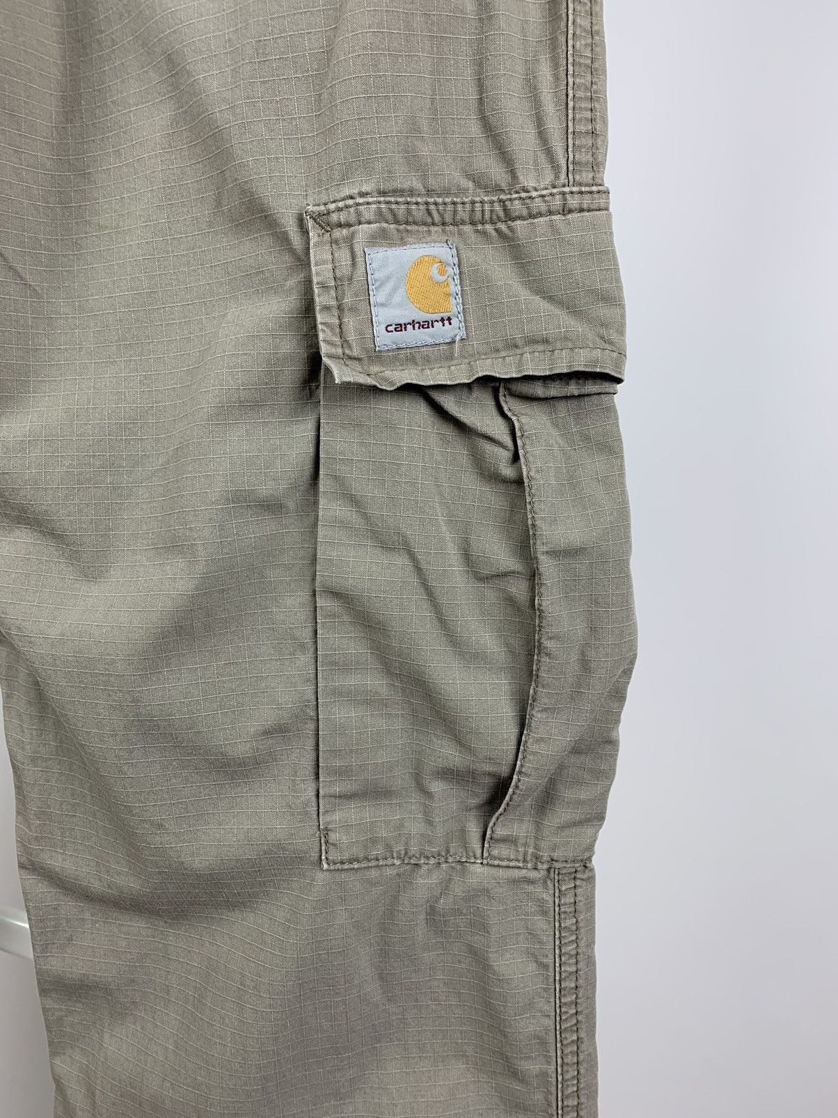 Carhartt 90s Vintage Carhartt Gray Cargo Pants Travis Kanye Style Size US 30 / EU 46 - 6 Thumbnail
