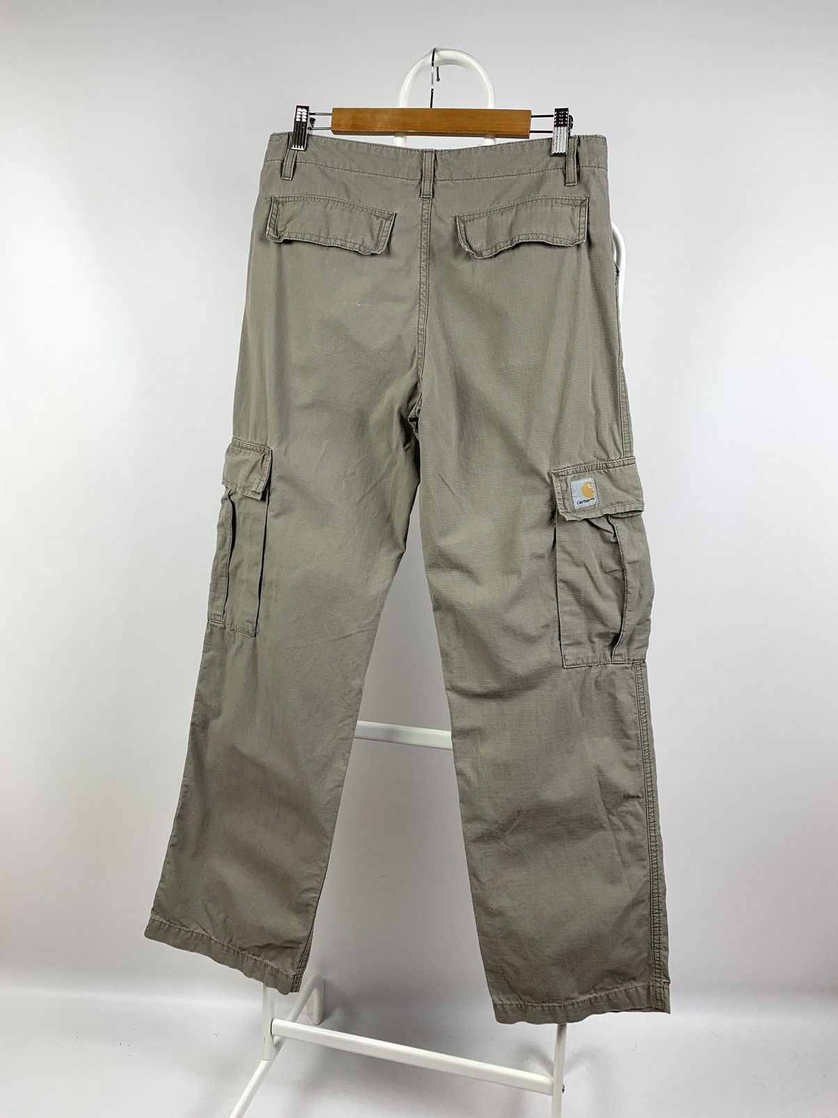 Carhartt 90s Vintage Carhartt Gray Cargo Pants Travis Kanye Style Size US 30 / EU 46 - 1 Thumbnail