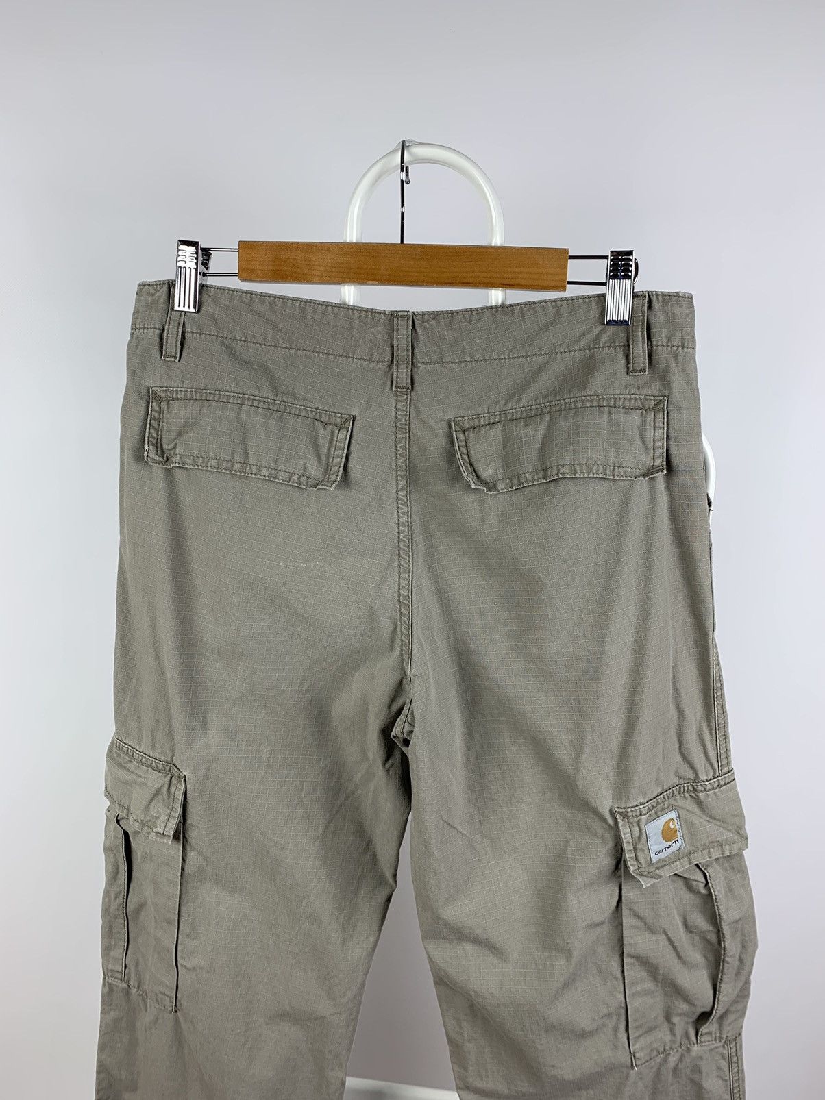 Carhartt 90s Vintage Carhartt Gray Cargo Pants Travis Kanye Style Size US 30 / EU 46 - 5 Thumbnail