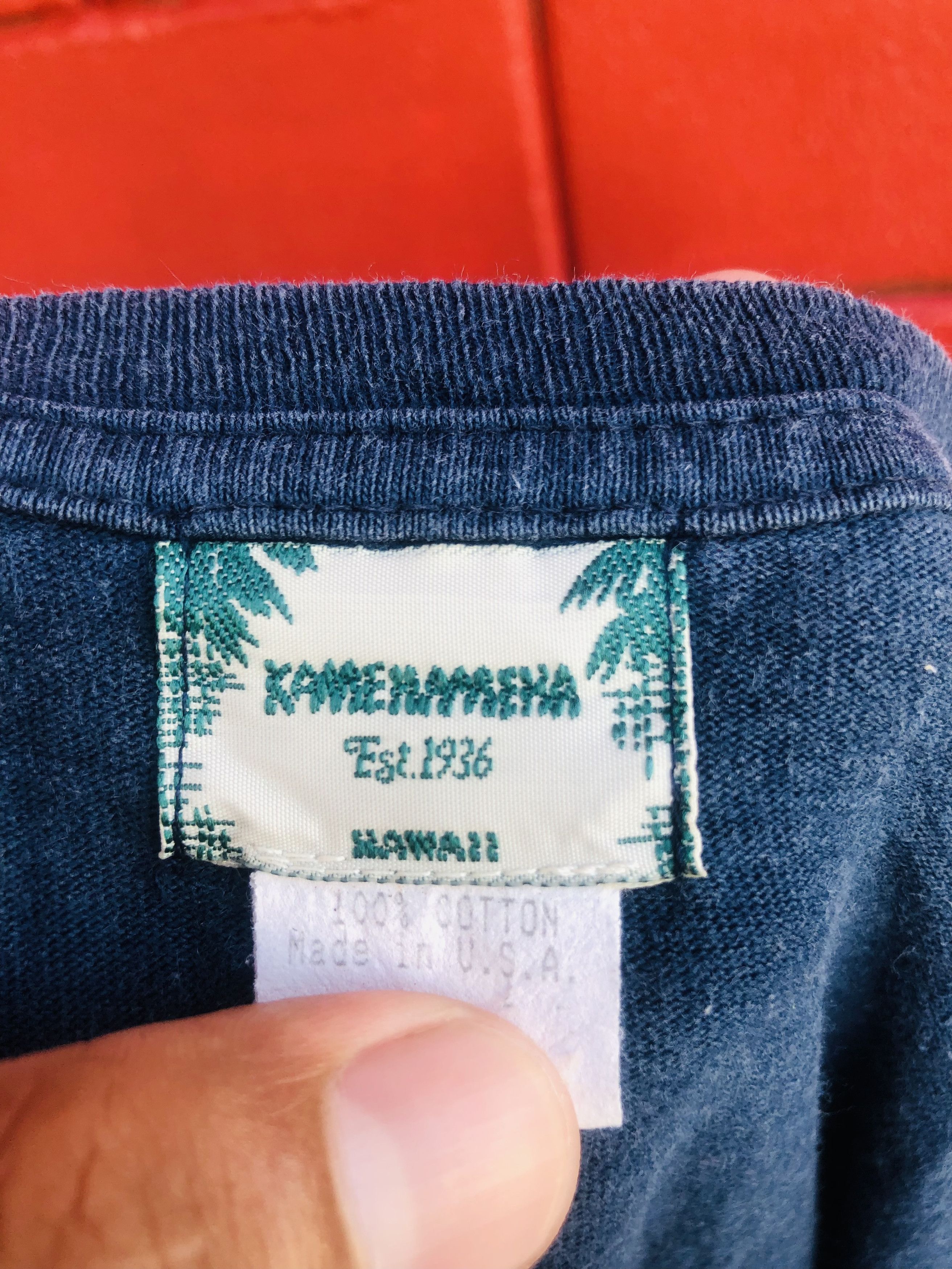 Japanese Brand × Vintage Vintage Kamehameha Hawaii Japanese Designer Fashion Style Size US S / EU 44-46 / 1 - 7 Thumbnail