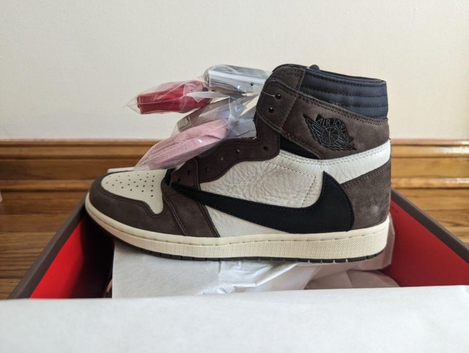 Travis Scott Air Jordan 1 High Travis Scott Mocha | Grailed