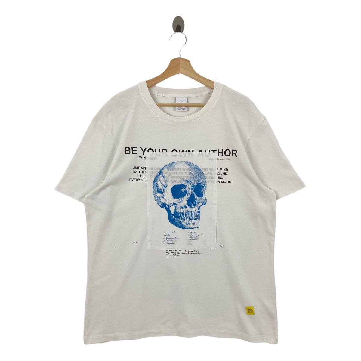 Zara Rare Design ZARA Skull Print Tshirt Size US L / EU 52-54 / 3 - 1 Thumbnail