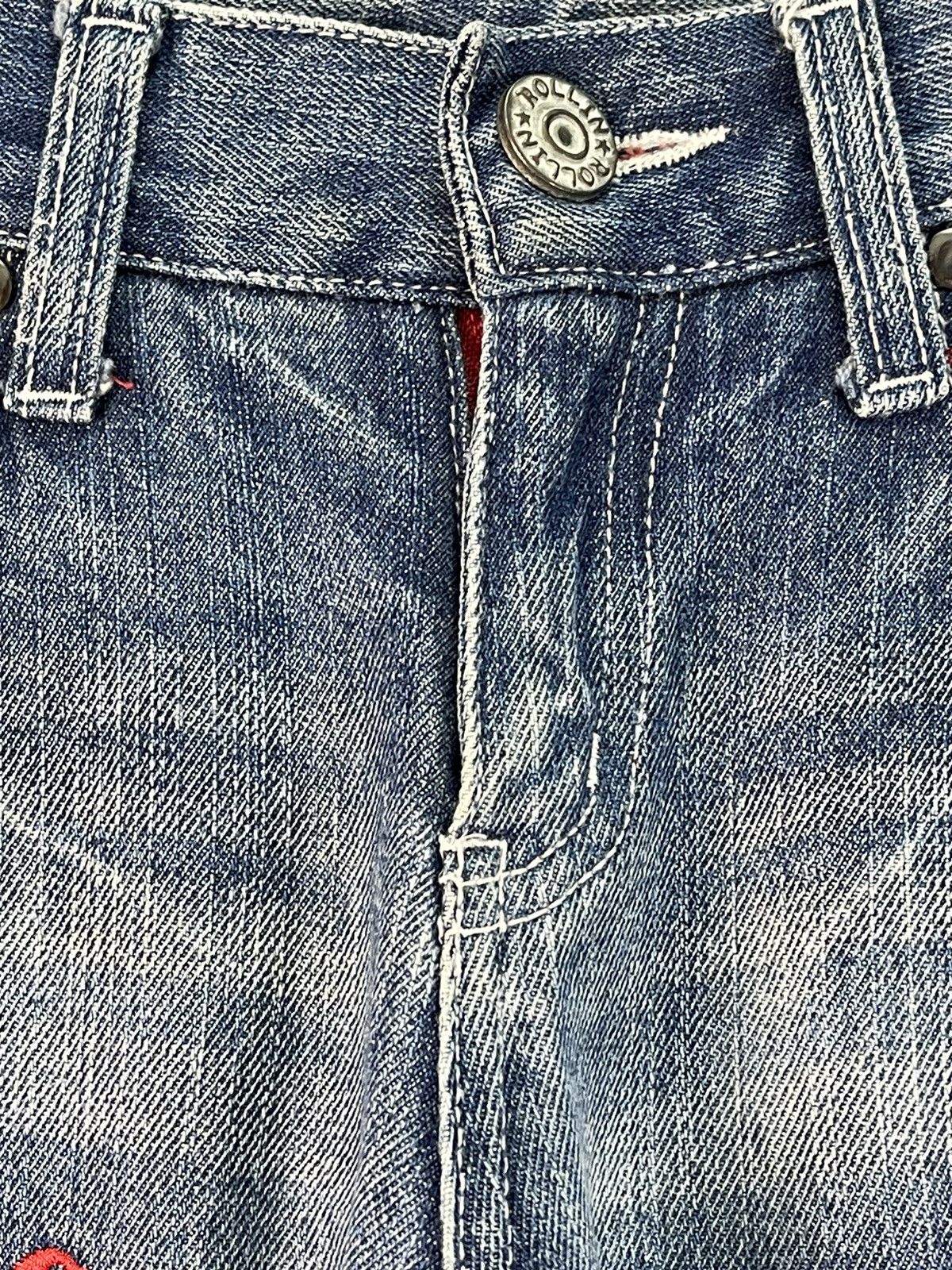 Vintage Vintage Rollin Long Beach Surf Style Denim Size US 31 - 7 Thumbnail